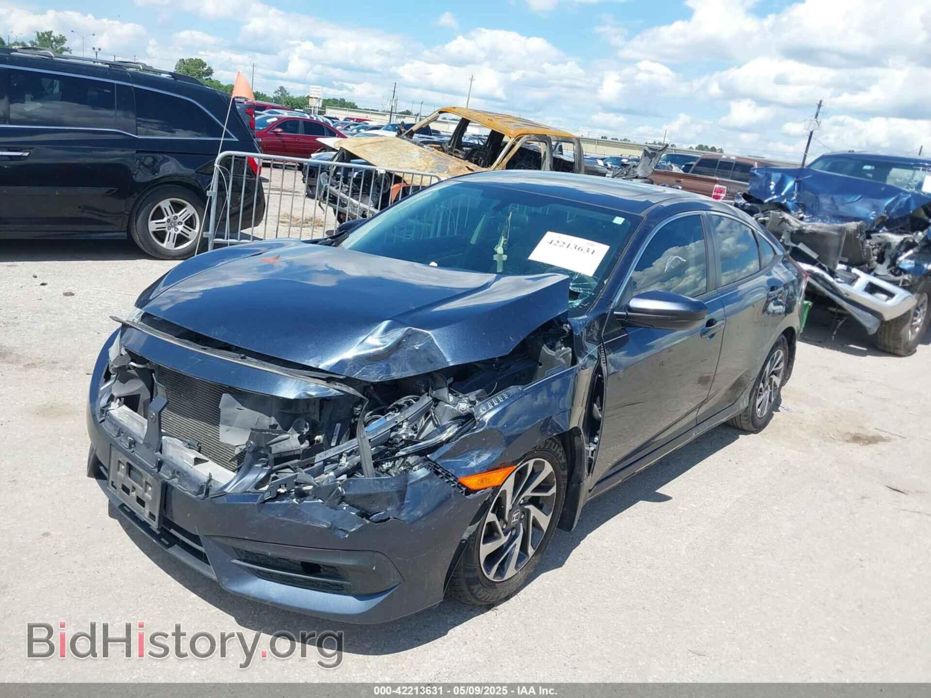 2017 HONDA CIVIC - VIN: 19XFC2F70HE036291 - Фото 2