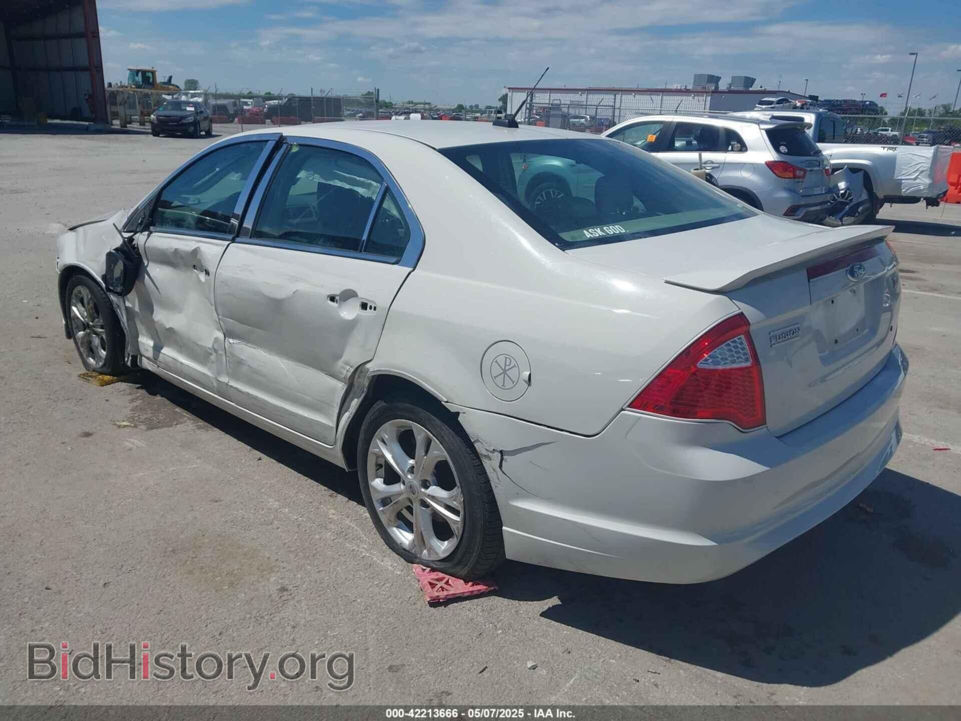 2012 FORD FUSION - VIN: 3FAHP0HAXCR373441 - Фото 3