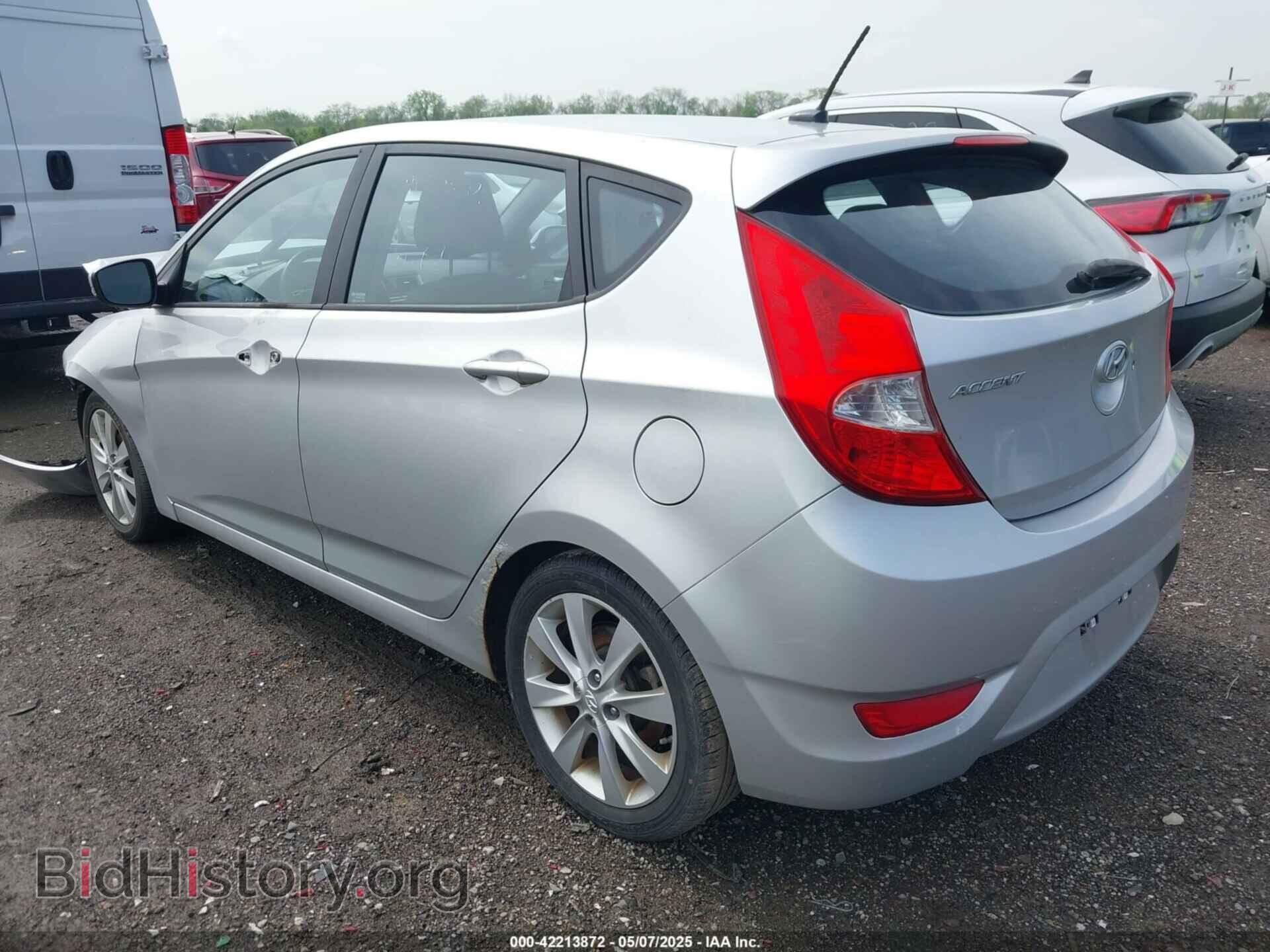 2013 HYUNDAI ACCENT - VIN: KMHCU5AE8DU076696 - Фото 3
