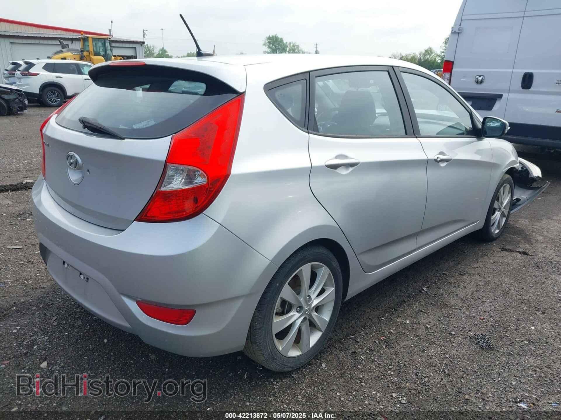 2013 HYUNDAI ACCENT - VIN: KMHCU5AE8DU076696 - Фото 4