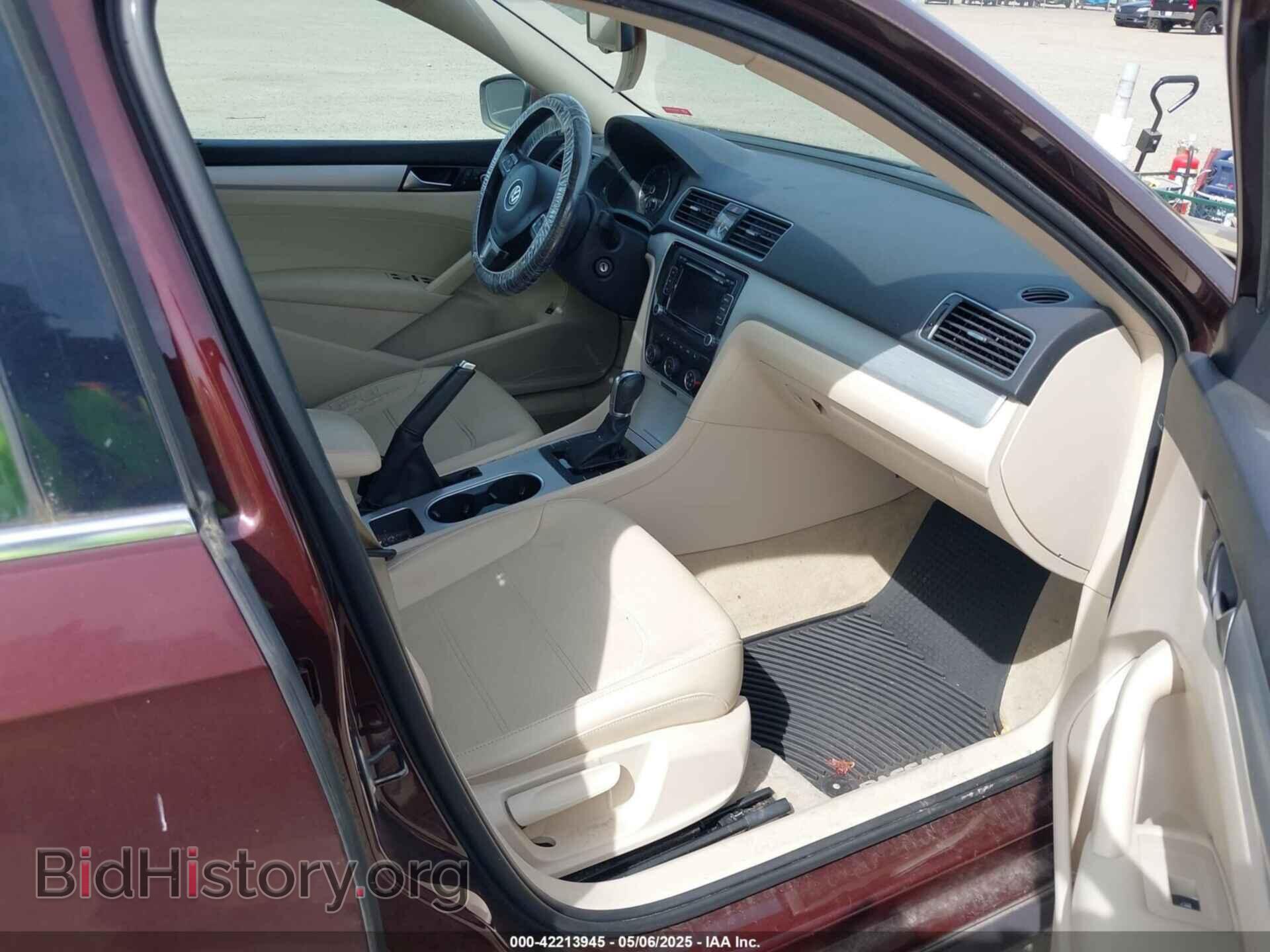 2013 VOLKSWAGEN PASSAT - VIN: 1VWBN7A30DC142670 - Фото 5