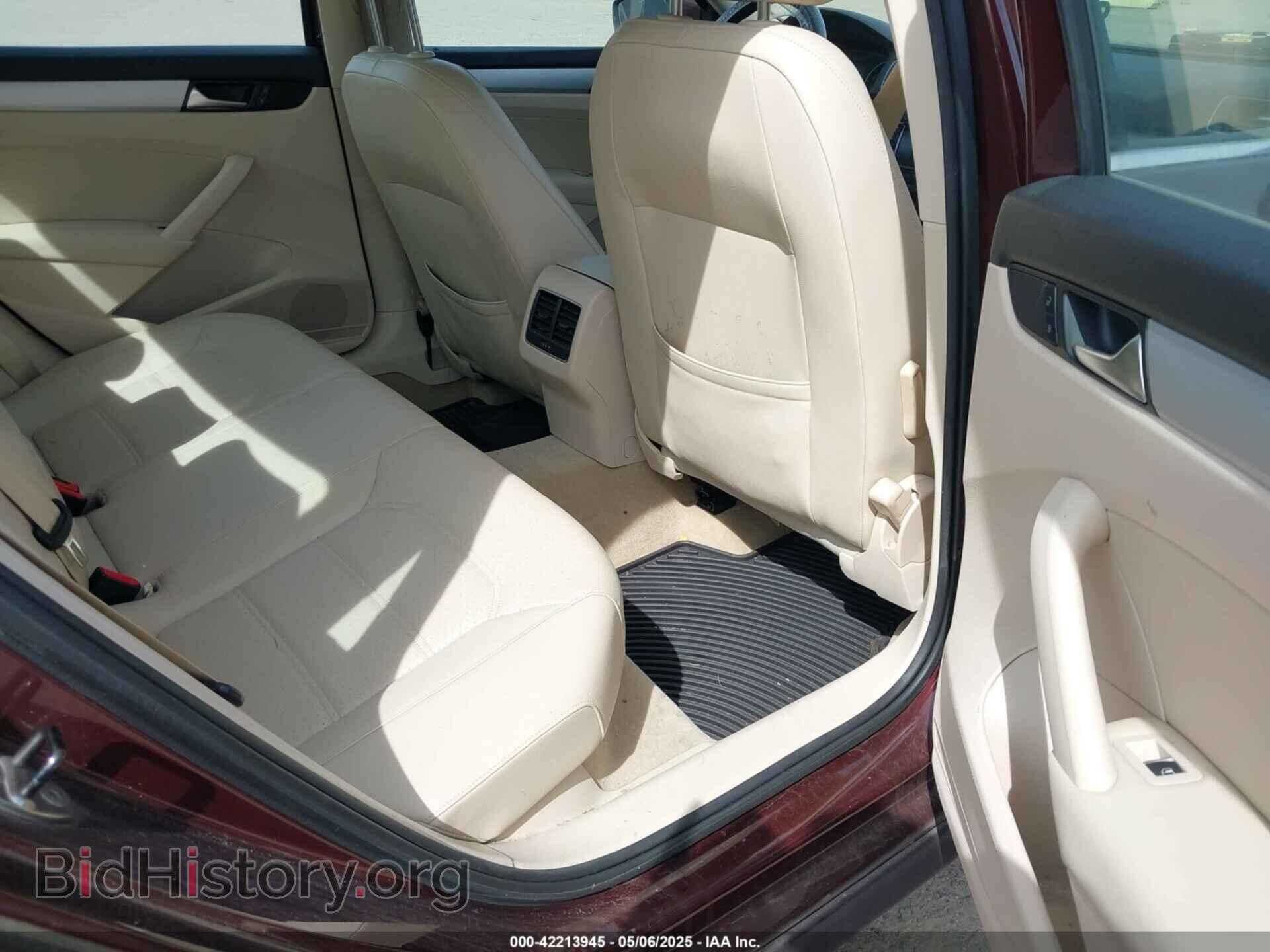 2013 VOLKSWAGEN PASSAT - VIN: 1VWBN7A30DC142670 - Фото 8