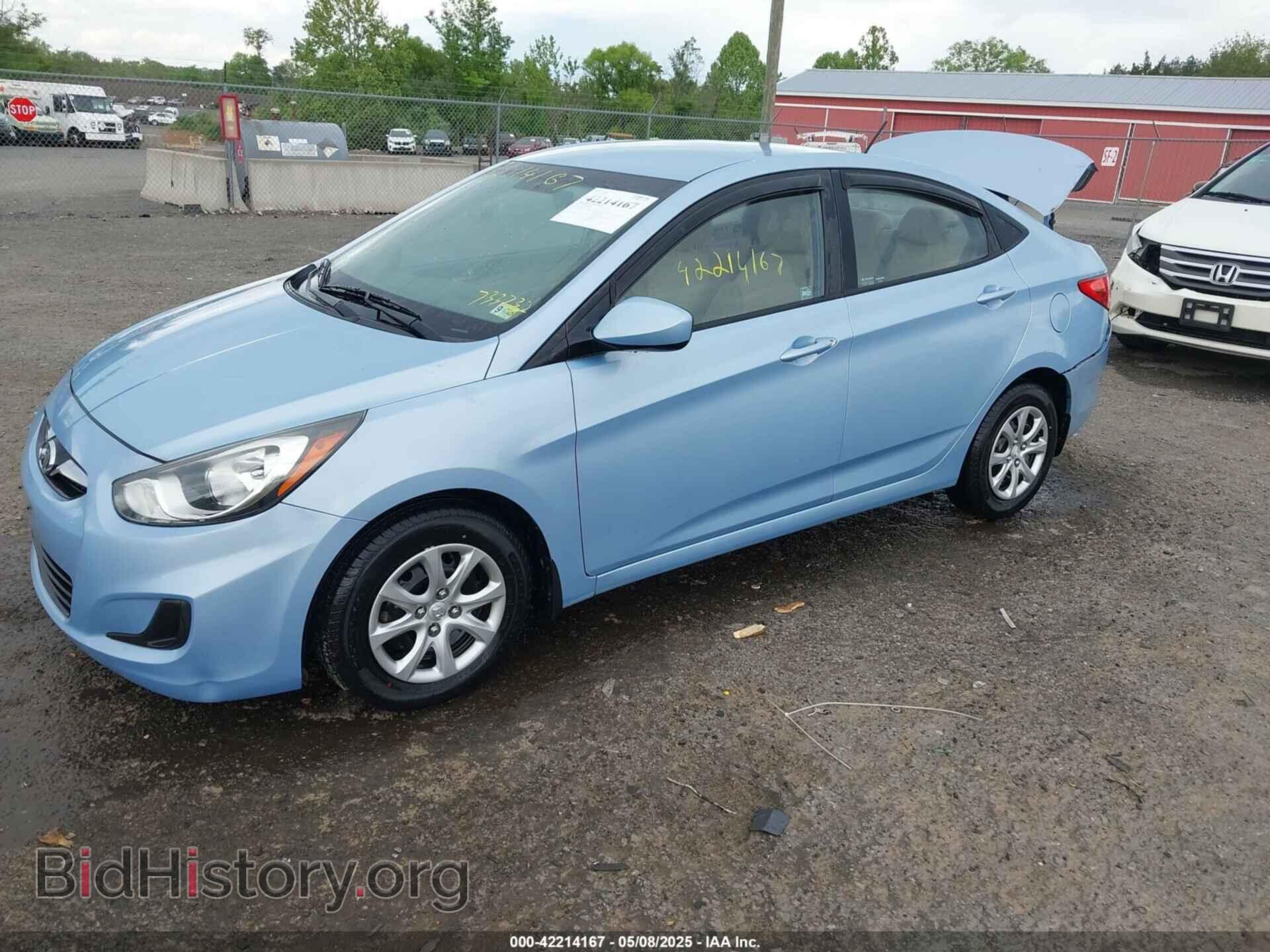2014 HYUNDAI ACCENT - VIN: KMHCT4AE9EU733732 - Фото 2