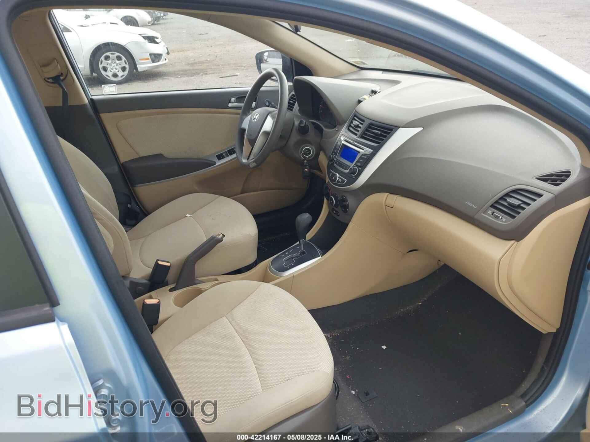 2014 HYUNDAI ACCENT - VIN: KMHCT4AE9EU733732 - Фото 5