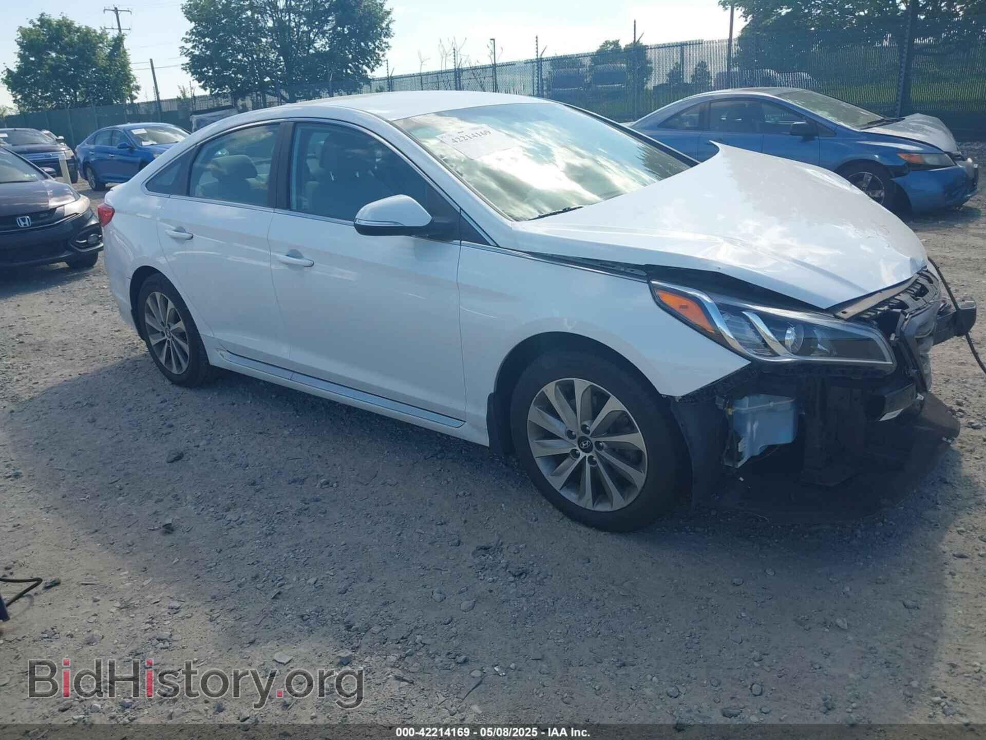 Photo 5NPE34AF9HH466936 - HYUNDAI SONATA 2017