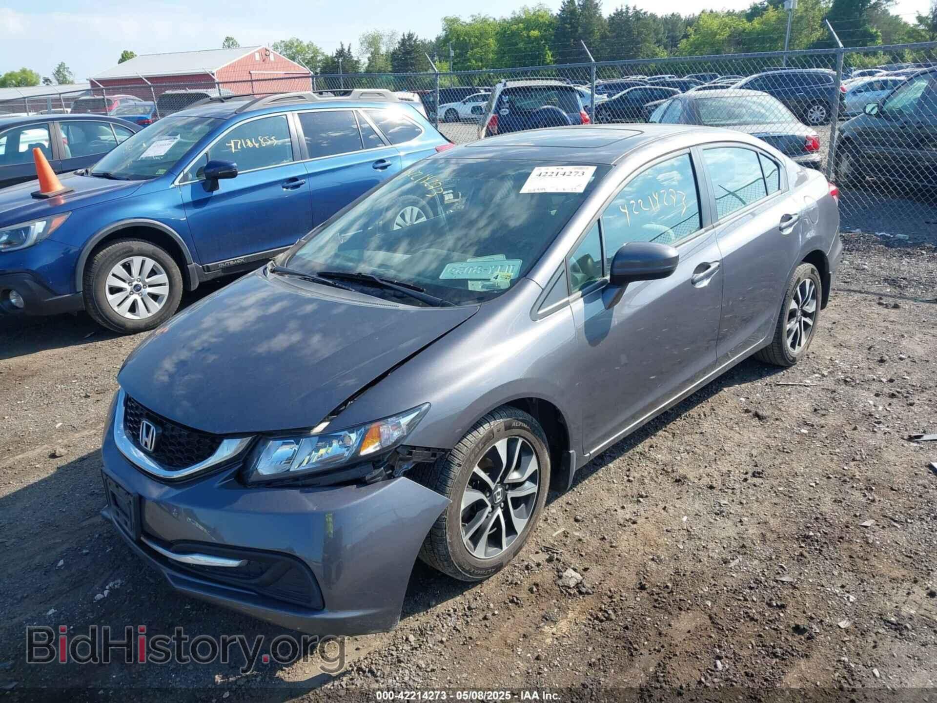 2015 HONDA CIVIC - VIN: 19XFB2F89FE044480 - Фото 2