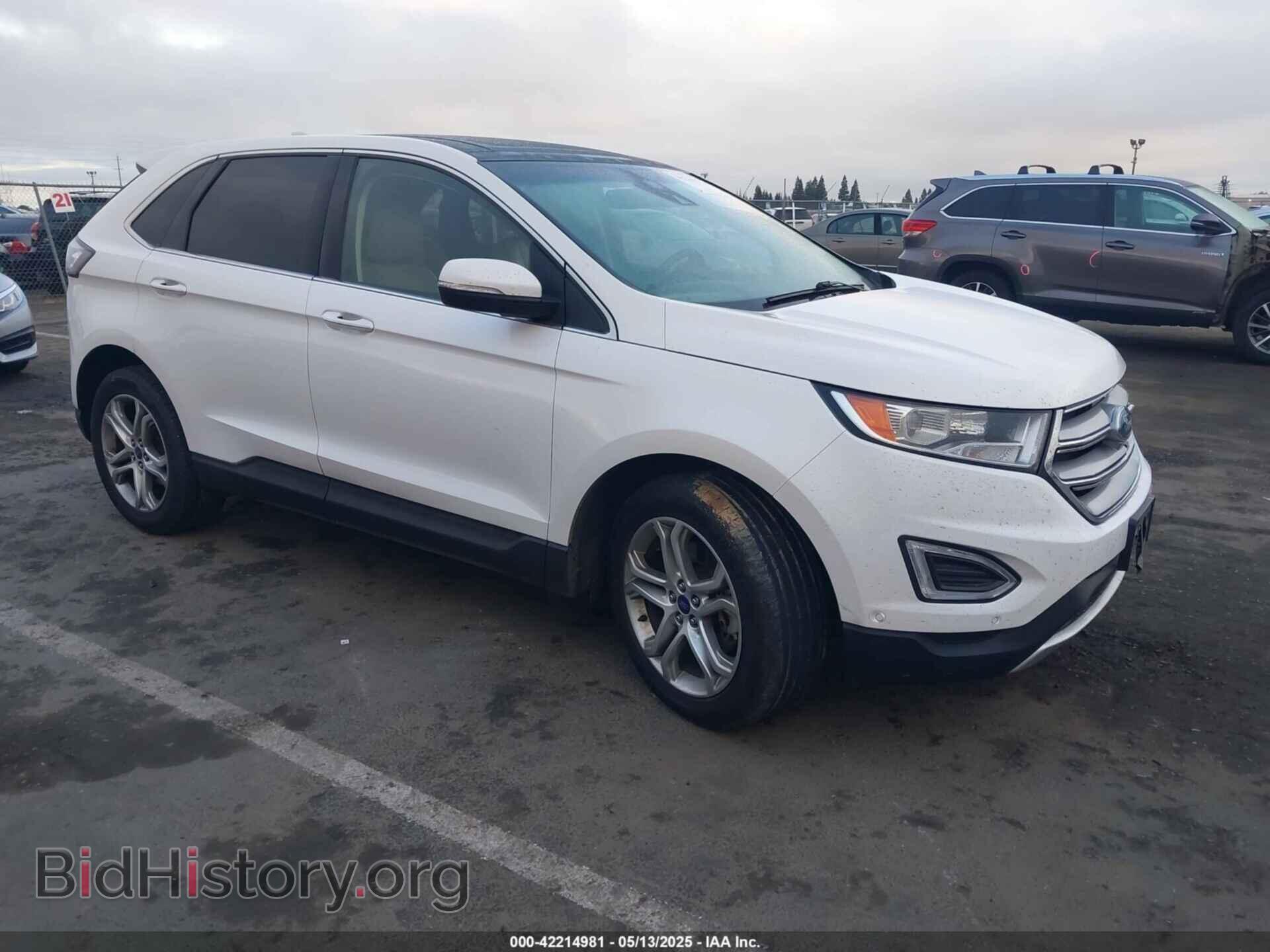 Photo 2FMPK4K97FBC35302 - FORD EDGE 2015