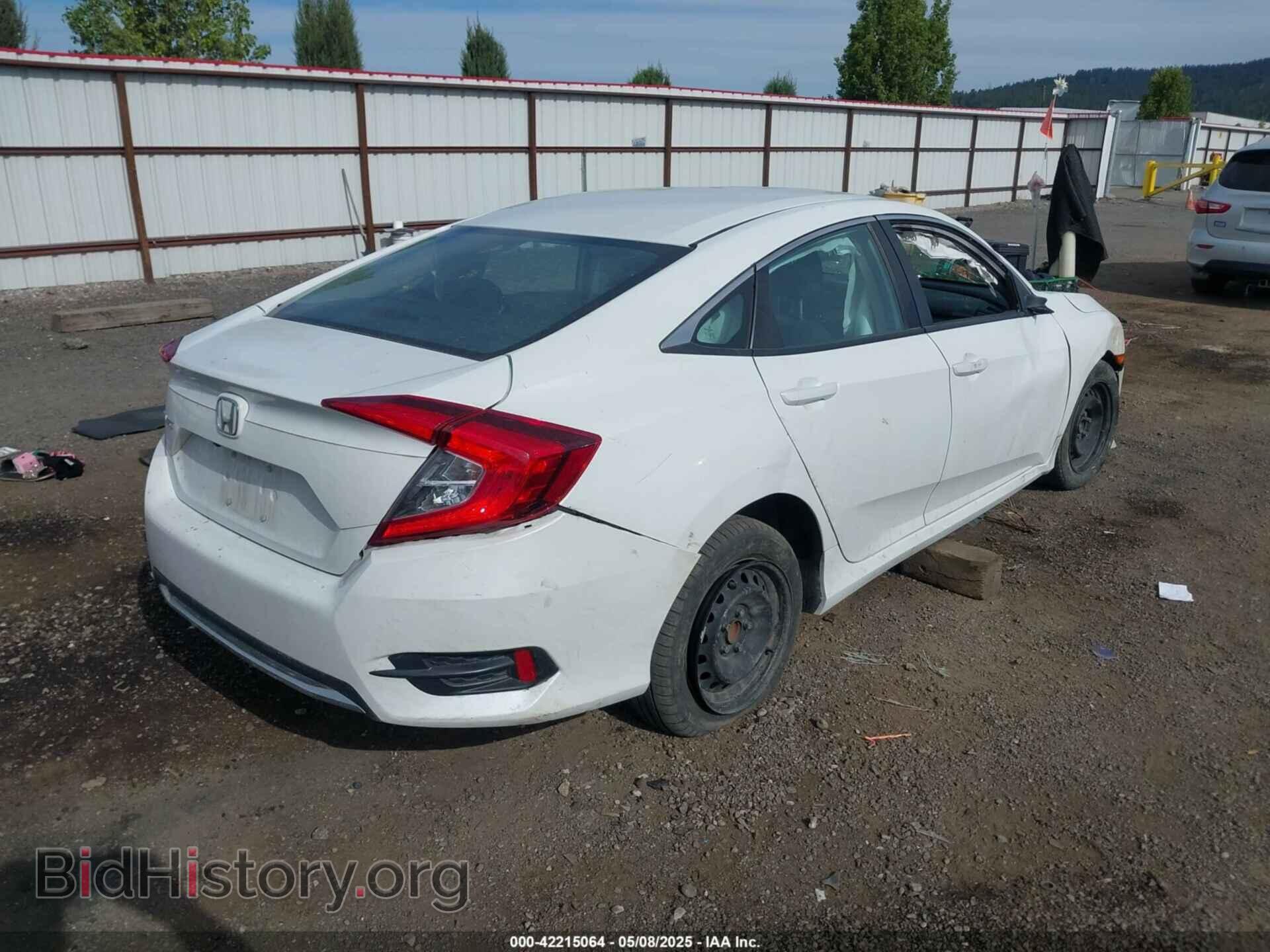 2020 HONDA CIVIC - VIN: 19XFC2F67LE207036 - Фото 4