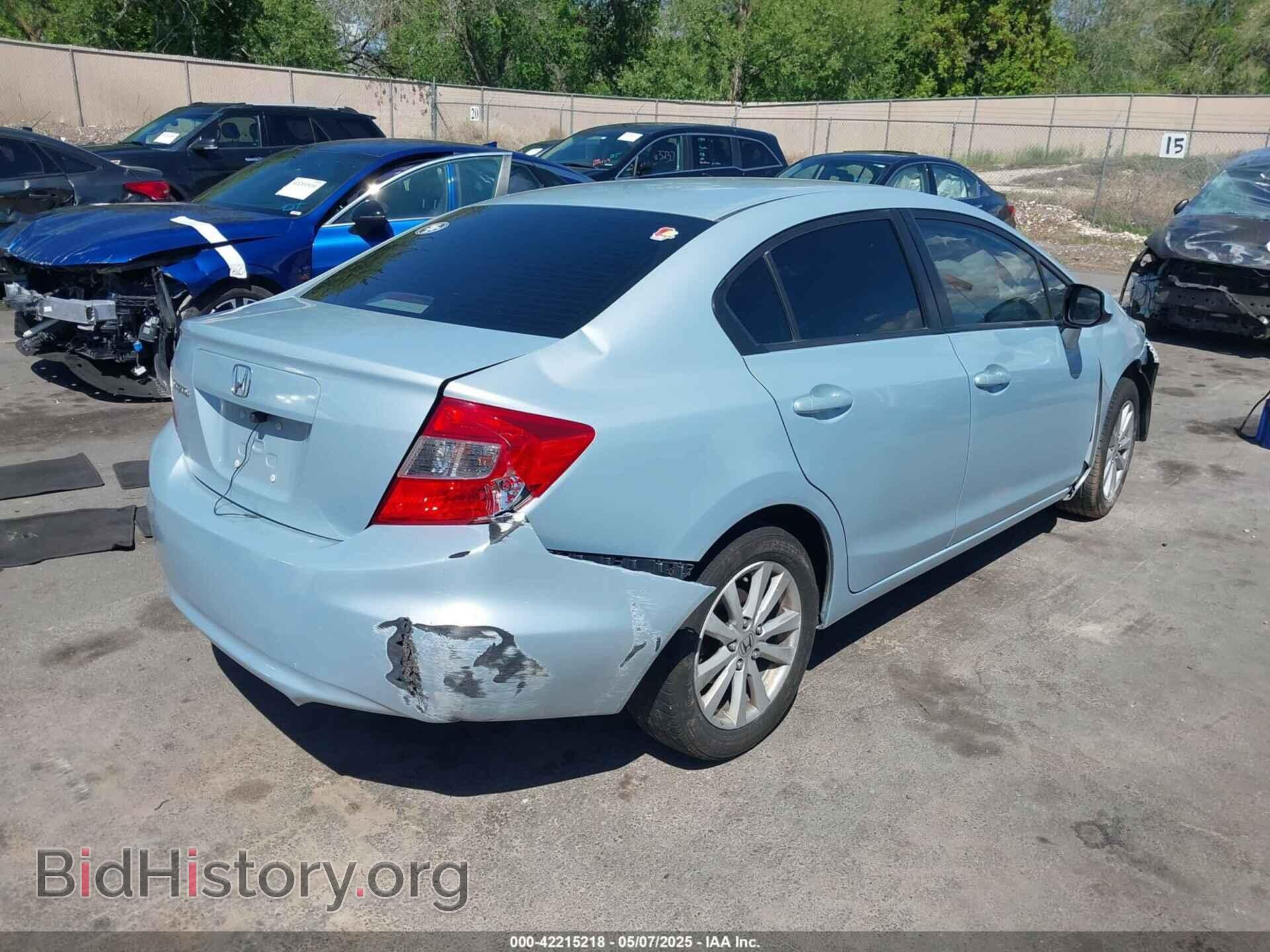 2012 HONDA CIVIC - VIN: 2HGFB2F8XCH513240 - Фото 4