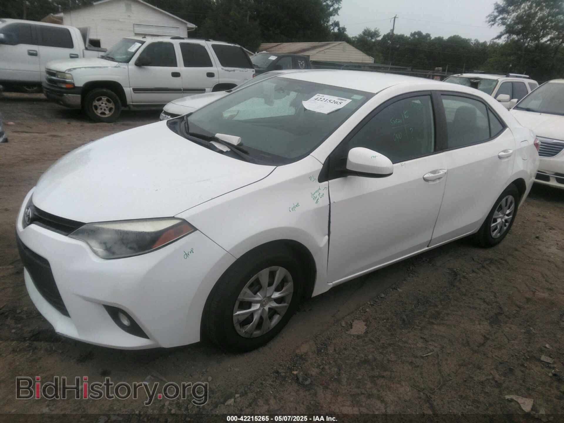 2016 TOYOTA COROLLA - VIN: 2T1BURHE6GC548313 - Фото 2