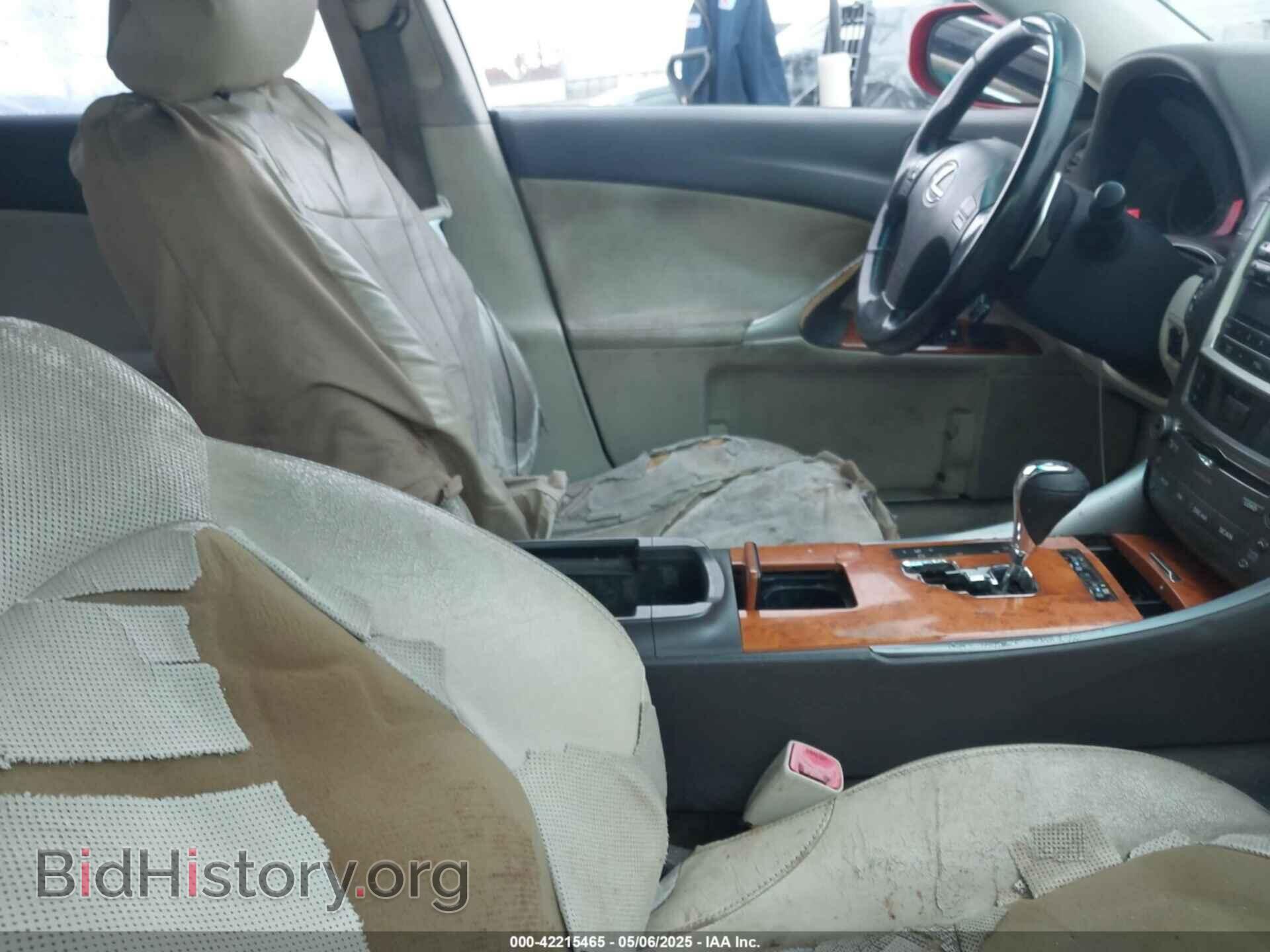 2009 LEXUS IS 250 - VIN: JTHBK262792093381 - Фото 5