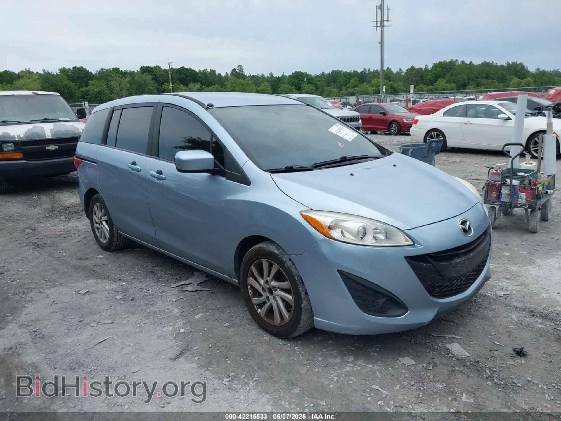 Photo JM1CW2BL4C0130446 - MAZDA MAZDA5 2012