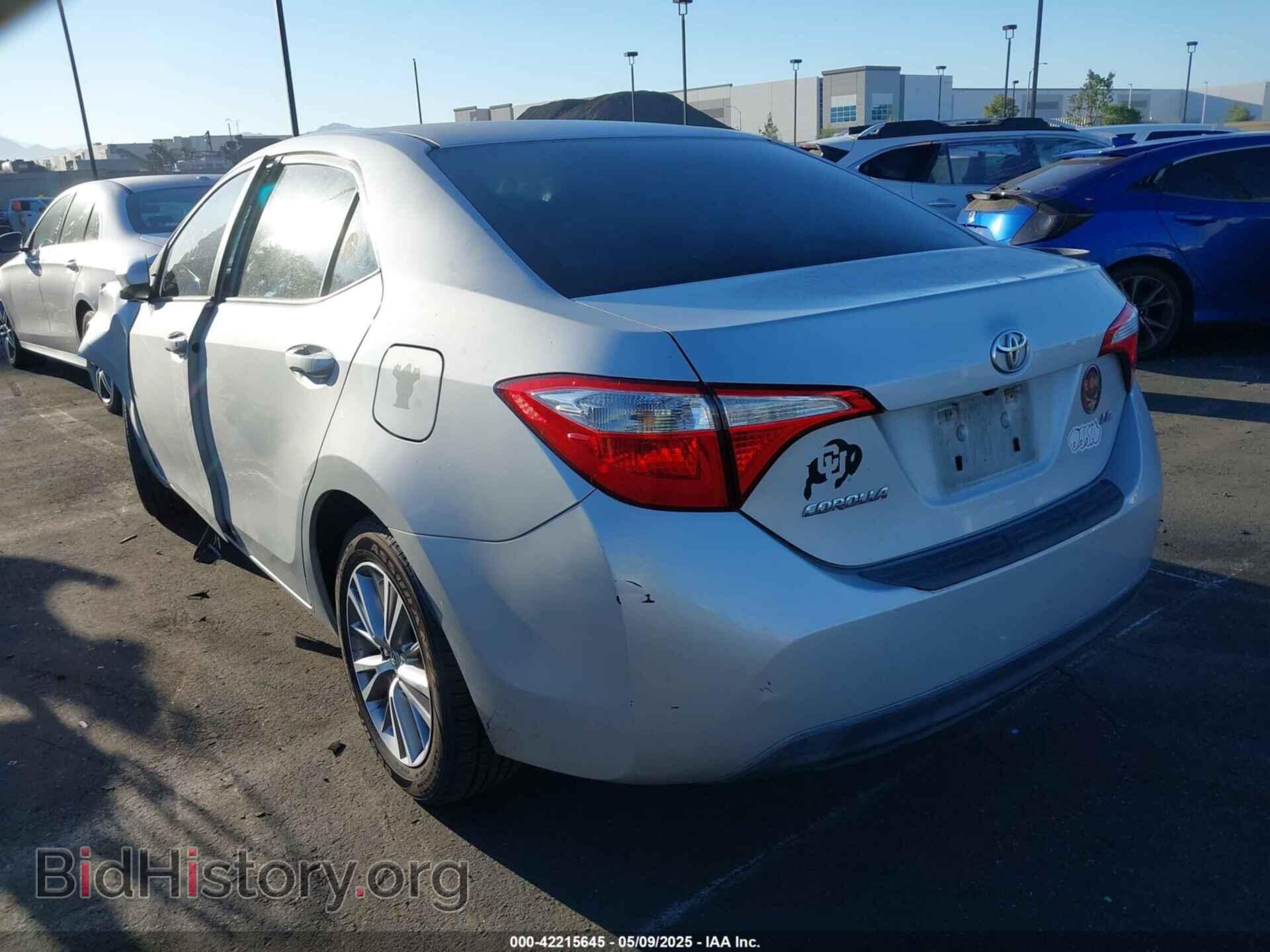2014 TOYOTA COROLLA - VIN: 5YFBURHE7EP098670 - Фото 3