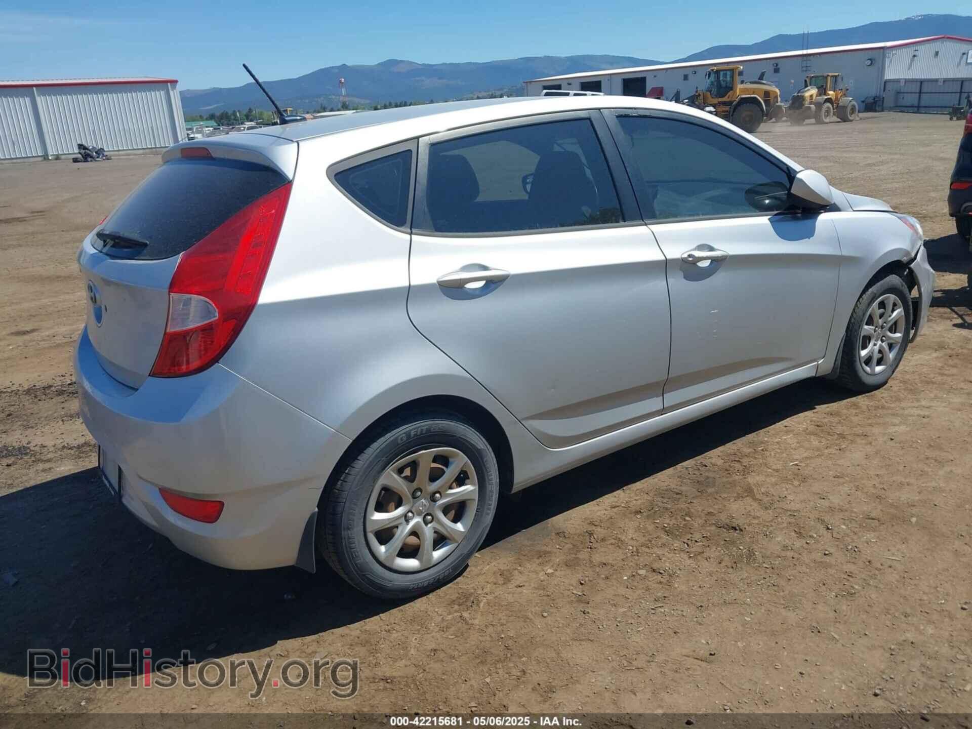 2014 HYUNDAI ACCENT - VIN: KMHCT5AEXEU182880 - Фото 4
