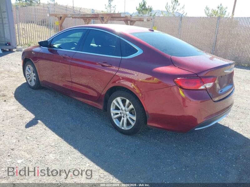 2015 Chrysler 200 (VIN 1C3CCCAB2FN594385) — фото 3 из 11