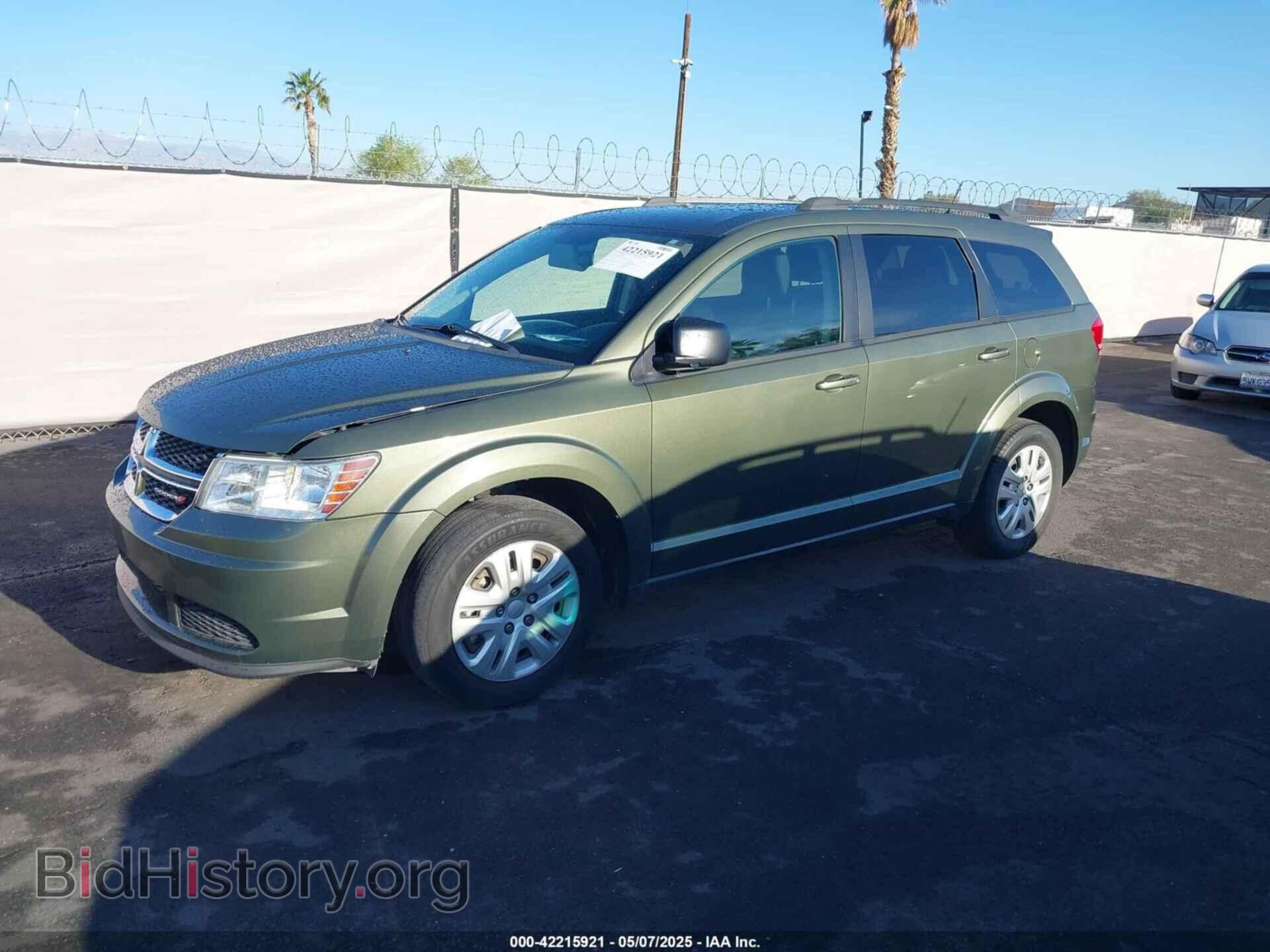 2017 DODGE JOURNEY - VIN: 3C4PDCAB3HT648421 - Фото 2