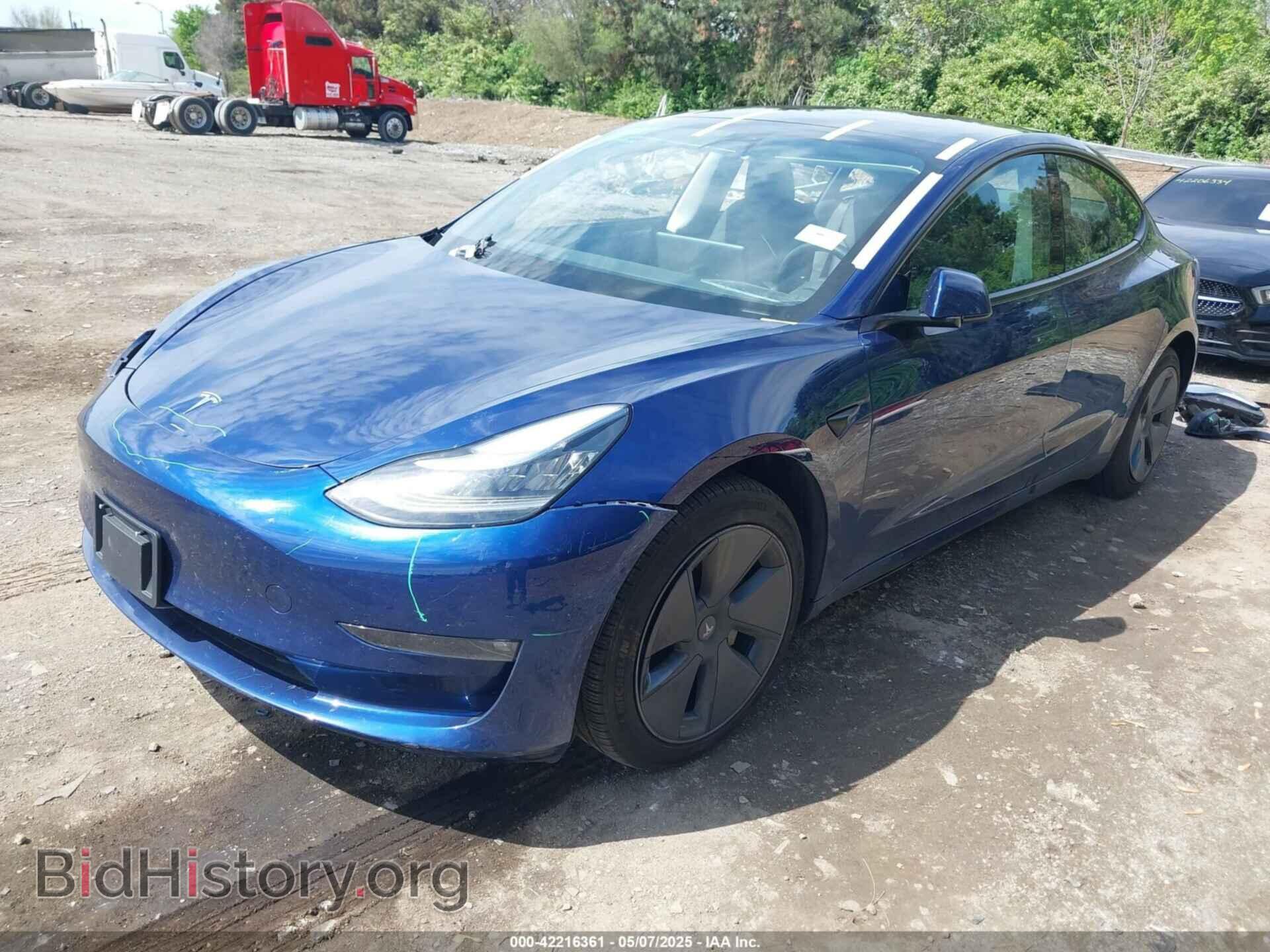 2021 TESLA MODEL 3 - VIN: 5YJ3E1EB4MF858187 - Фото 2