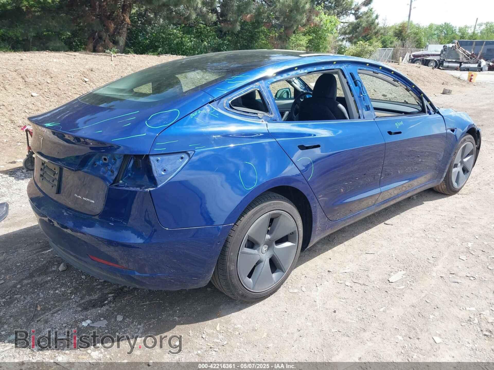 2021 TESLA MODEL 3 - VIN: 5YJ3E1EB4MF858187 - Фото 4