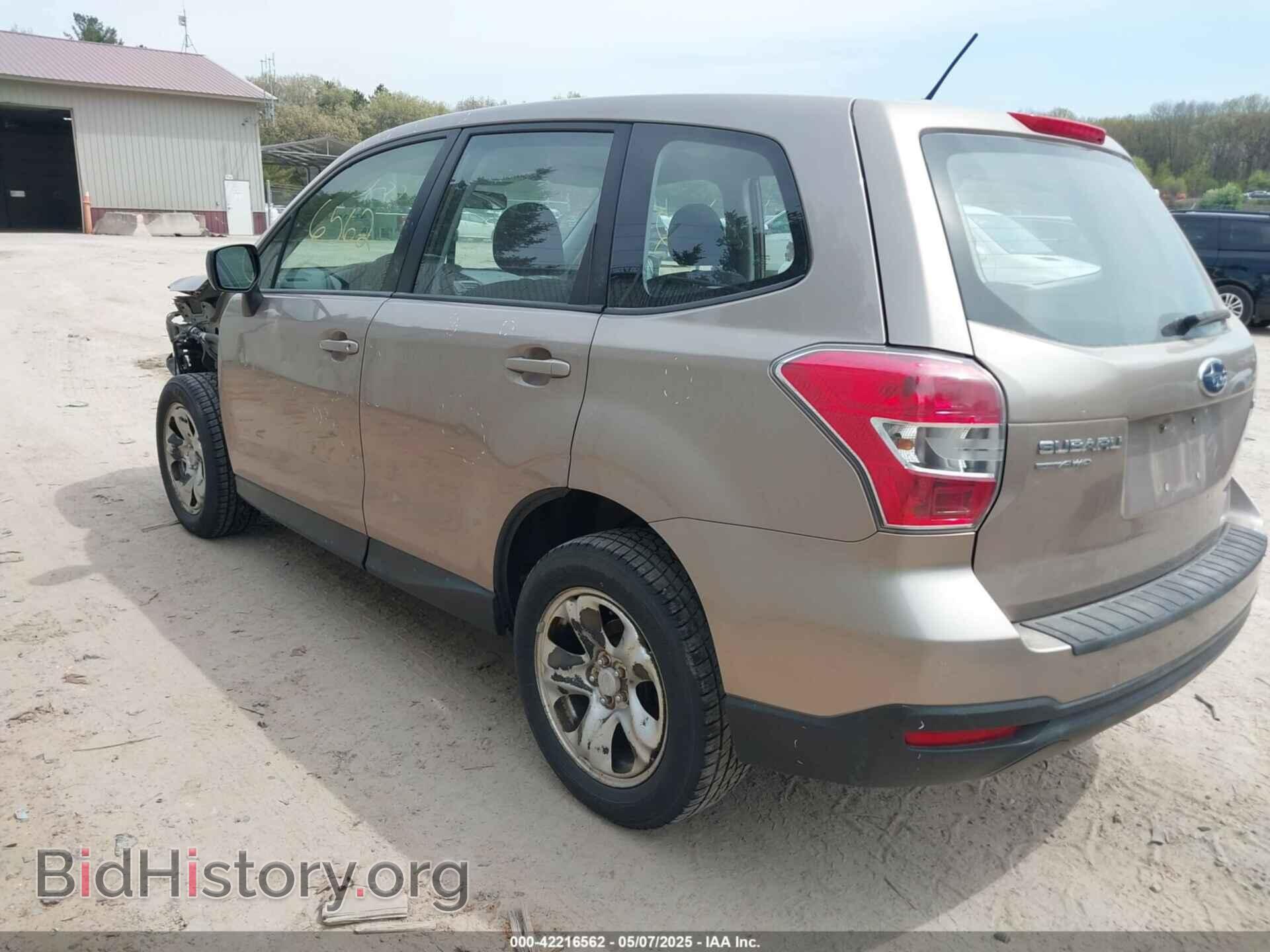 2014 SUBARU FORESTER - VIN: JF2SJAAC2EH542098 - Фото 3