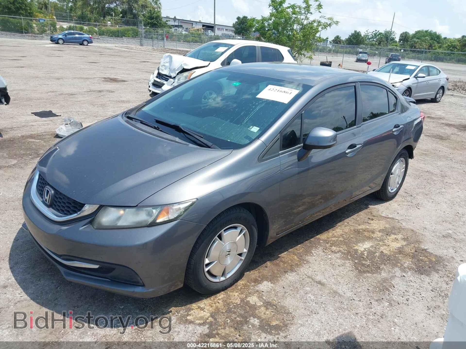 2013 HONDA CIVIC - VIN: 2HGFB2F61DH528869 - Фото 2