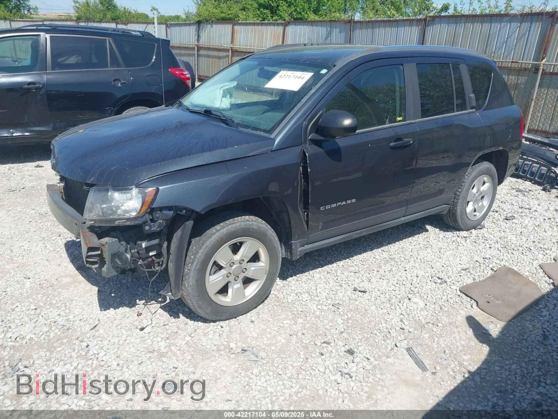 2014 JEEP COMPASS - VIN: 1C4NJCBA4ED747529 - Фото 2