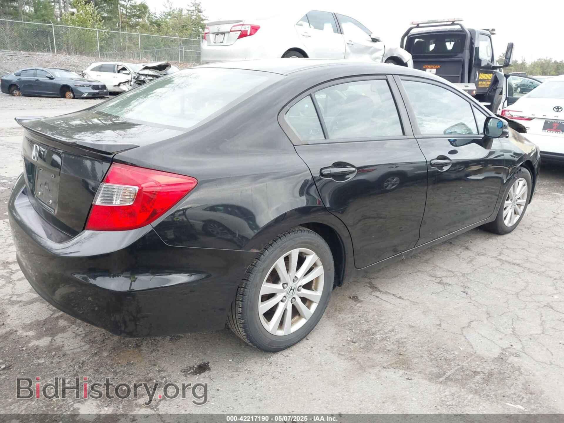 2012 HONDA CIVIC - VIN: 2HGFB2F84CH316659 - Фото 4