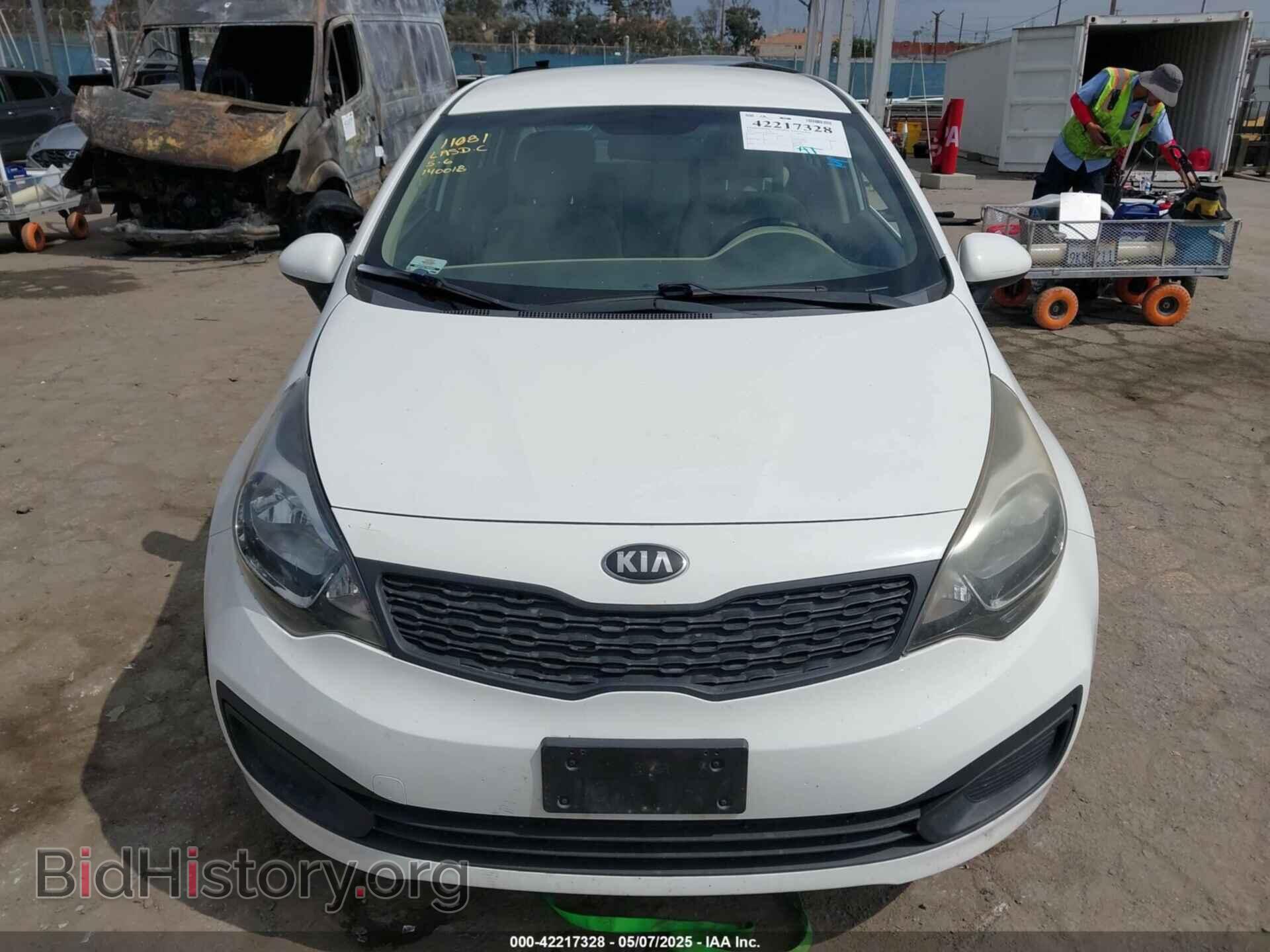 2013 KIA RIO - VIN: KNADM4A34D6238326 - Фото 6