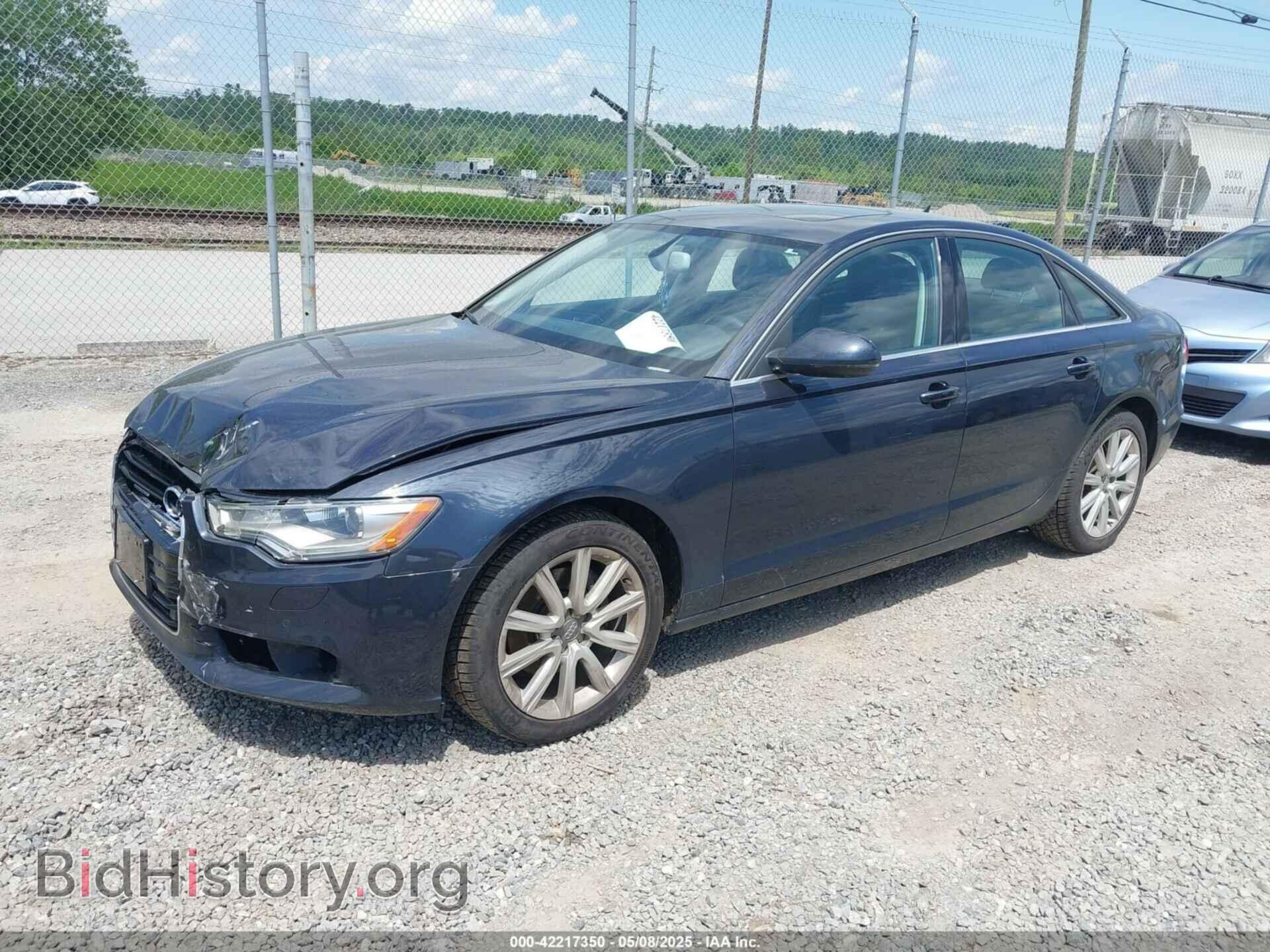 2013 AUDI A6 - VIN: WAUGFAFC9DN140252 - Фото 2