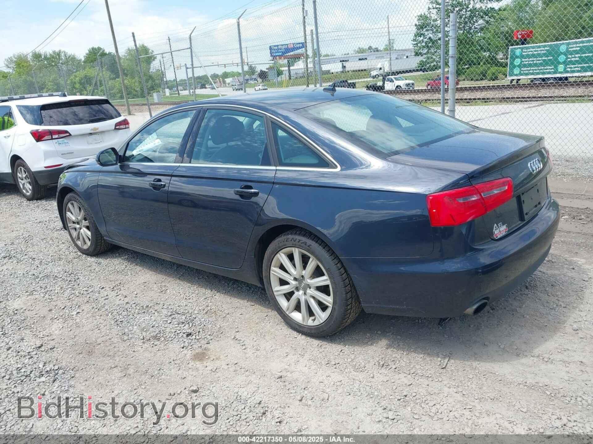 2013 AUDI A6 - VIN: WAUGFAFC9DN140252 - Фото 3
