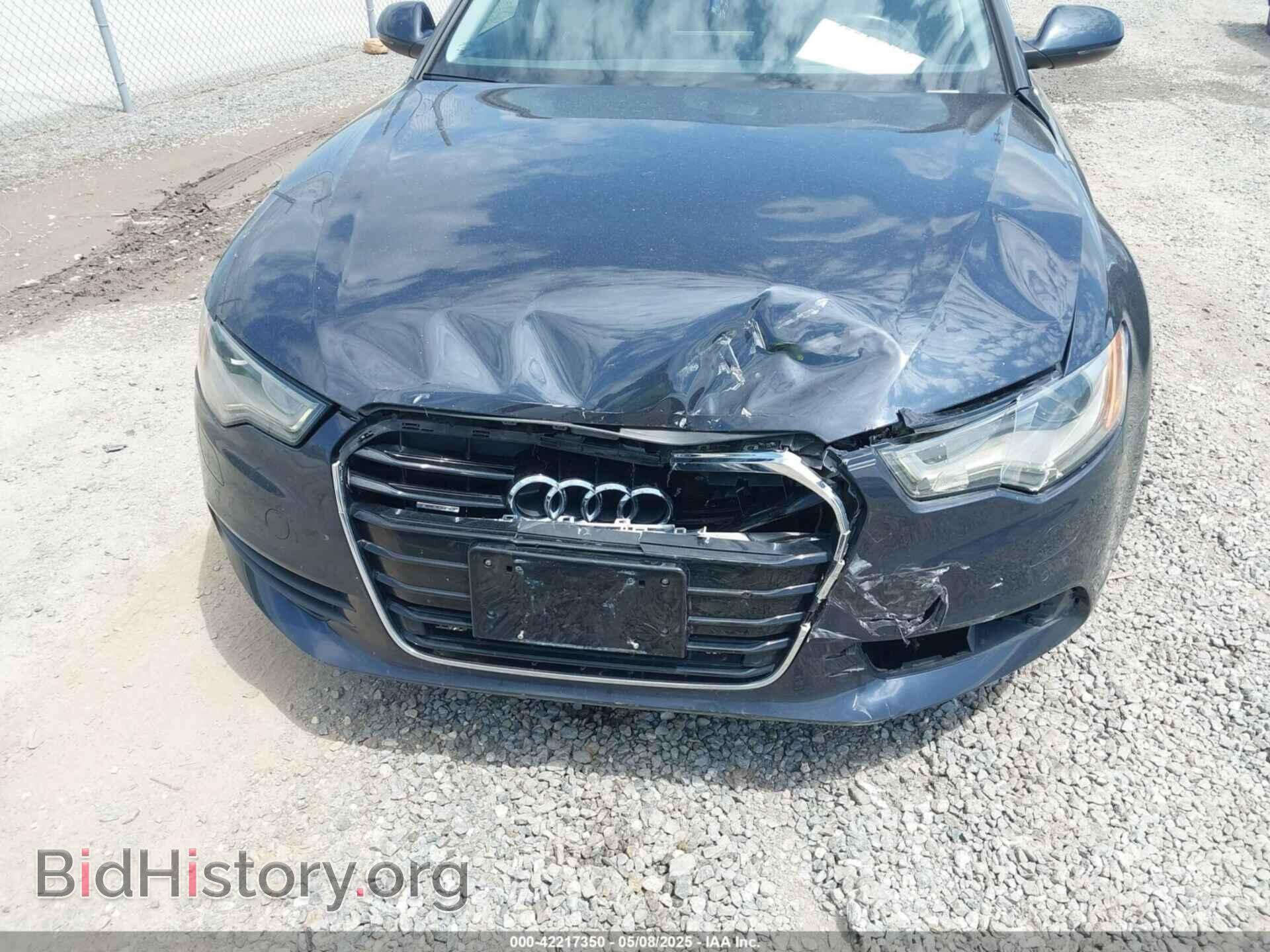 2013 AUDI A6 - VIN: WAUGFAFC9DN140252 - Фото 6
