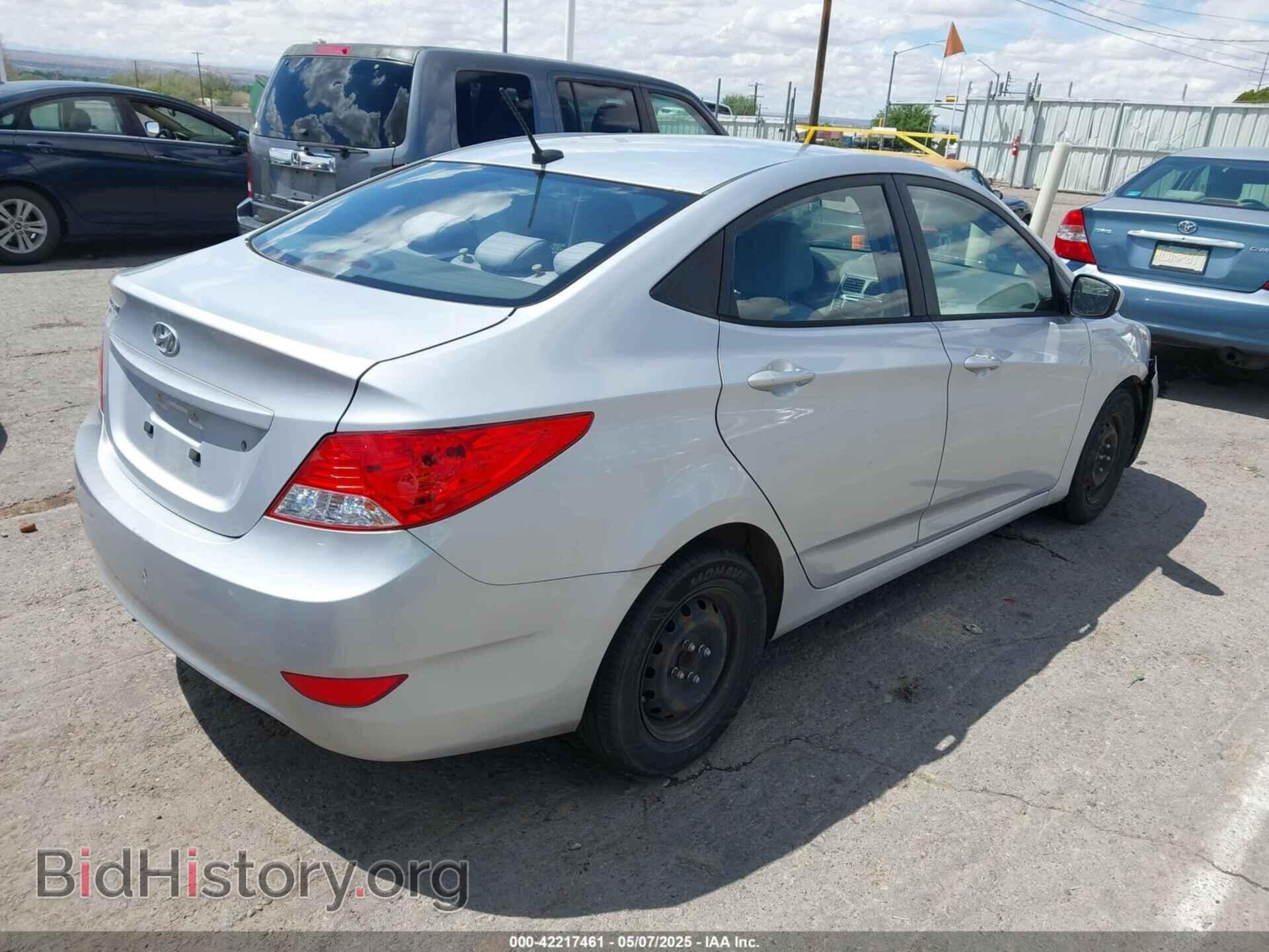 2014 HYUNDAI ACCENT - VIN: KMHCT4AE4EU612445 - Фото 4