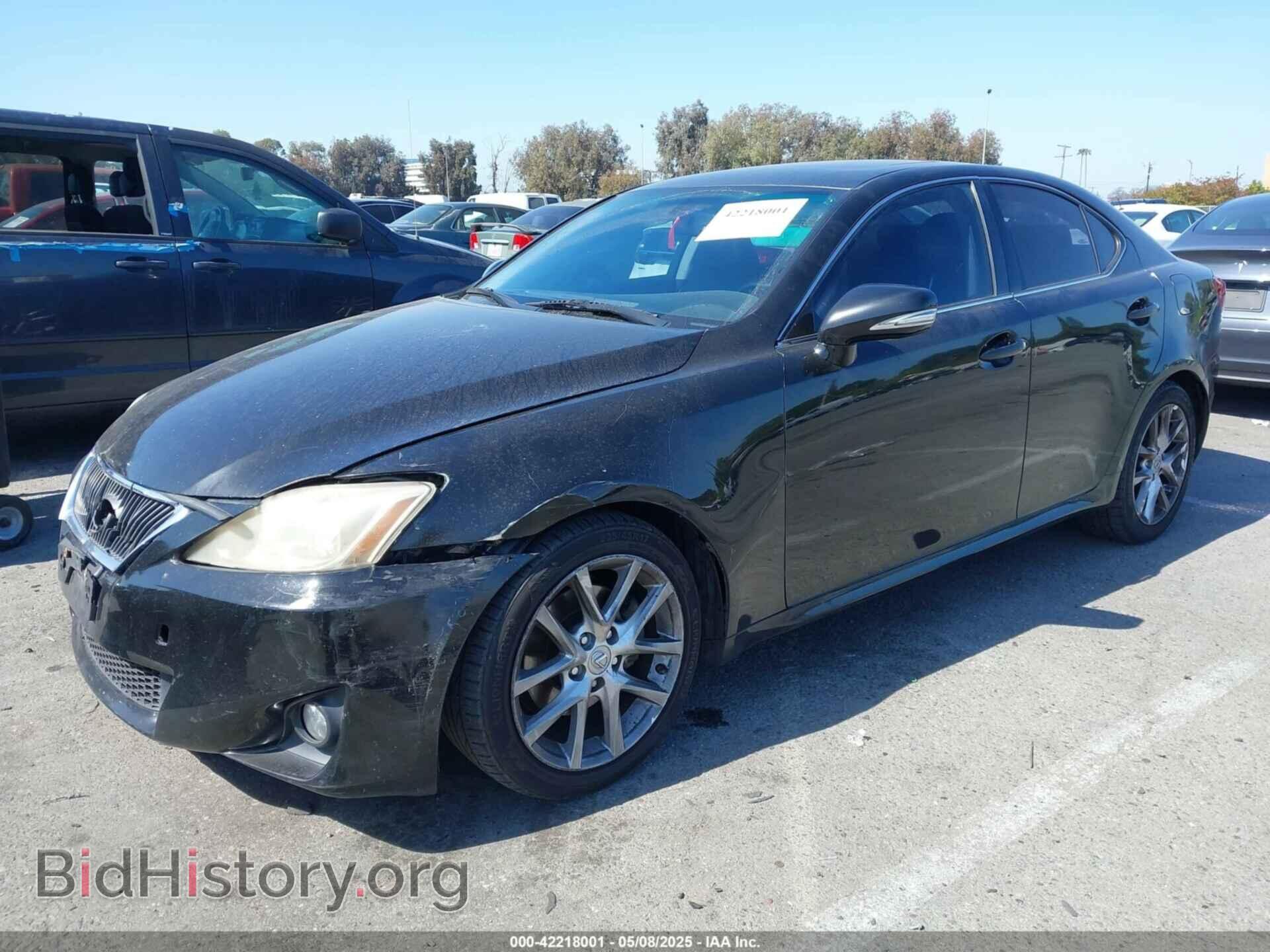 2011 LEXUS IS 250 - VIN: JTHBF5C24B5129302 - Фото 2