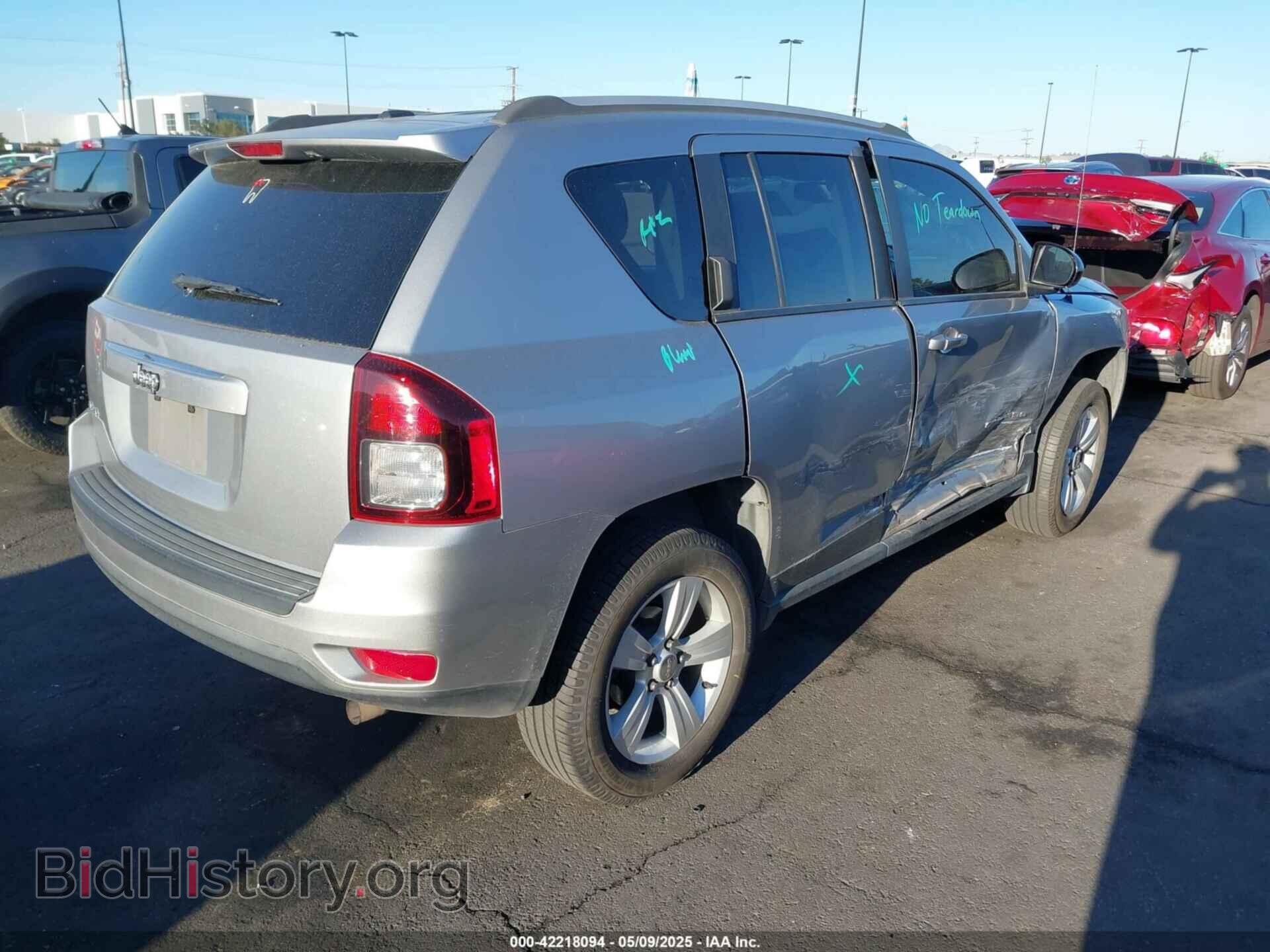 2017 JEEP COMPASS - VIN: 1C4NJDBB1HD143004 - Фото 4