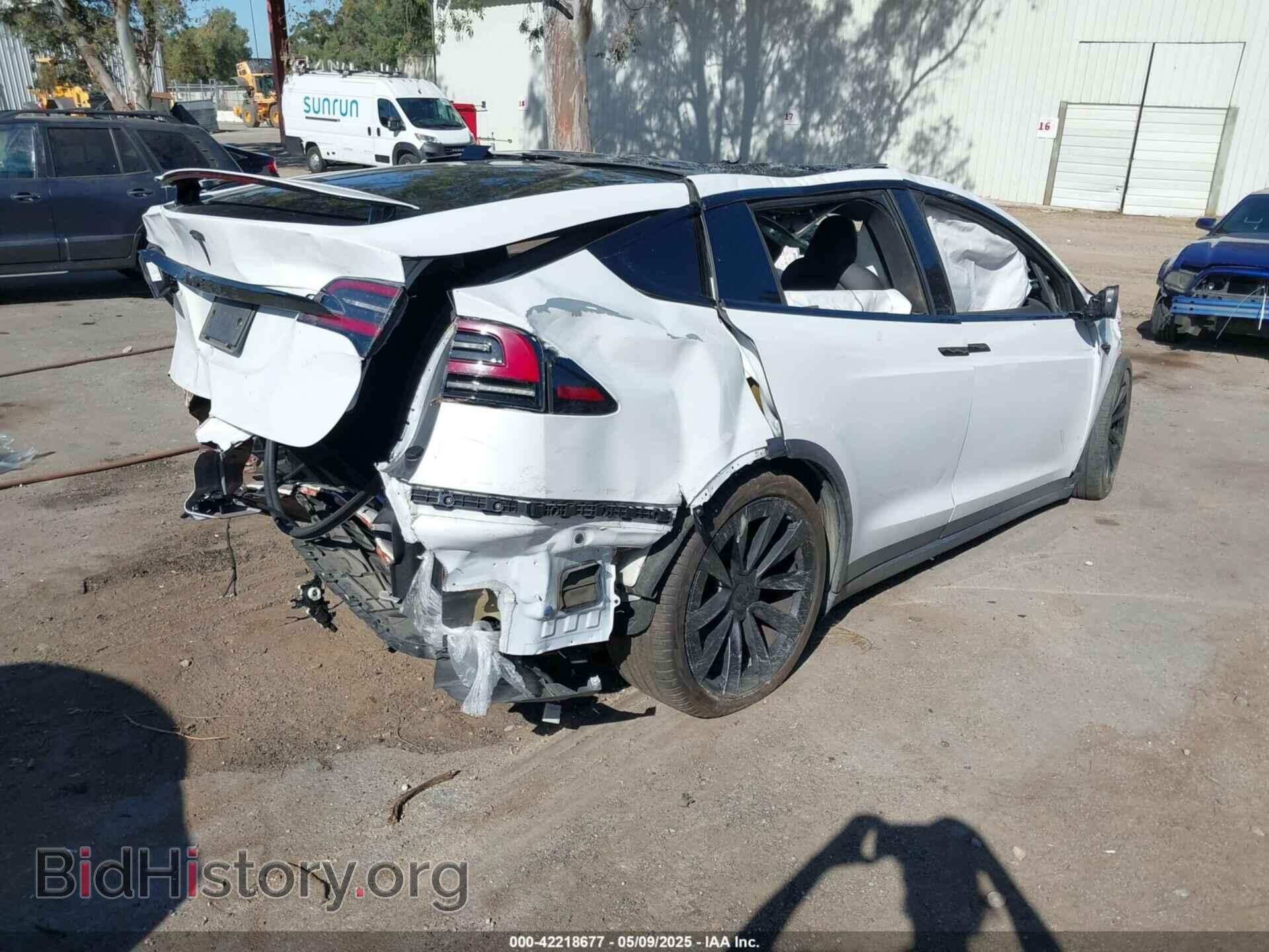 2022 TESLA MODEL X - VIN: 7SAXCAE54NF355717 - Фото 4
