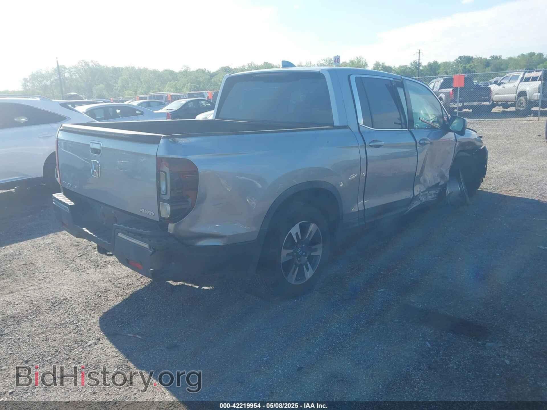 2017 HONDA RIDGELINE - VIN: 5FPYK3F64HB022095 - Фото 4