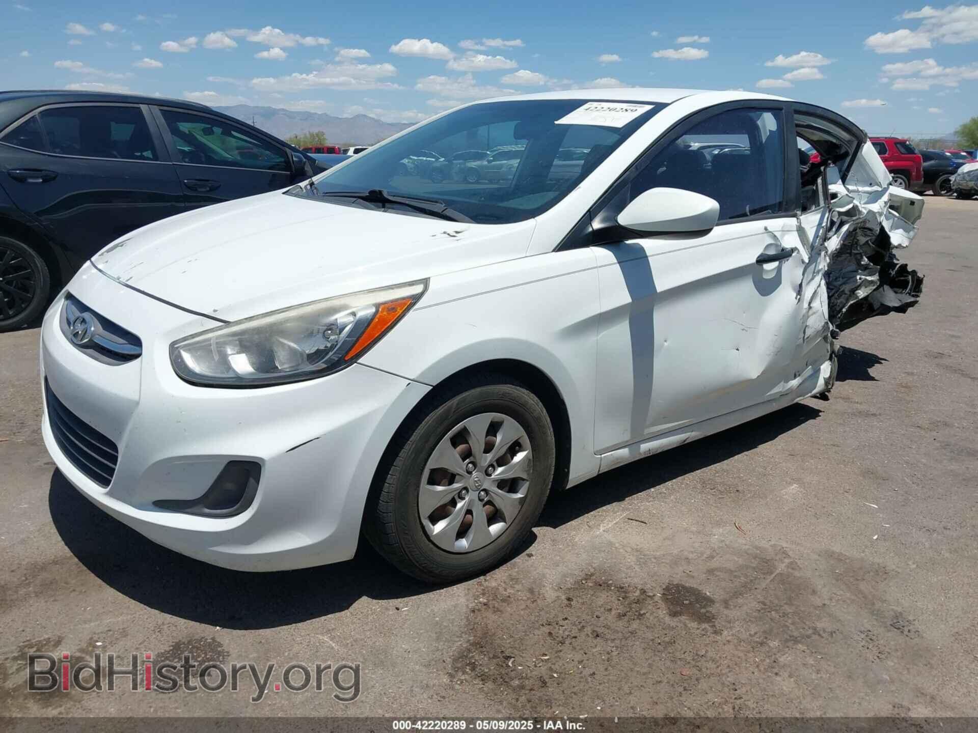 2016 HYUNDAI ACCENT - VIN: KMHCT4AE3GU951894 - Фото 2