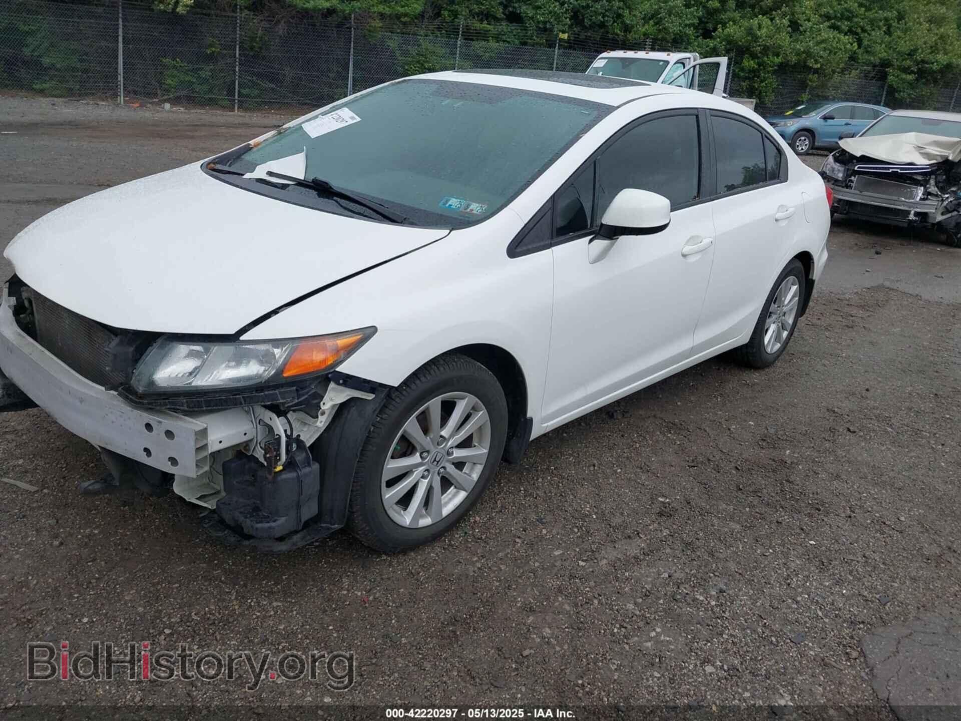 2012 HONDA CIVIC - VIN: 19XFB2F99CE333413 - Фото 2