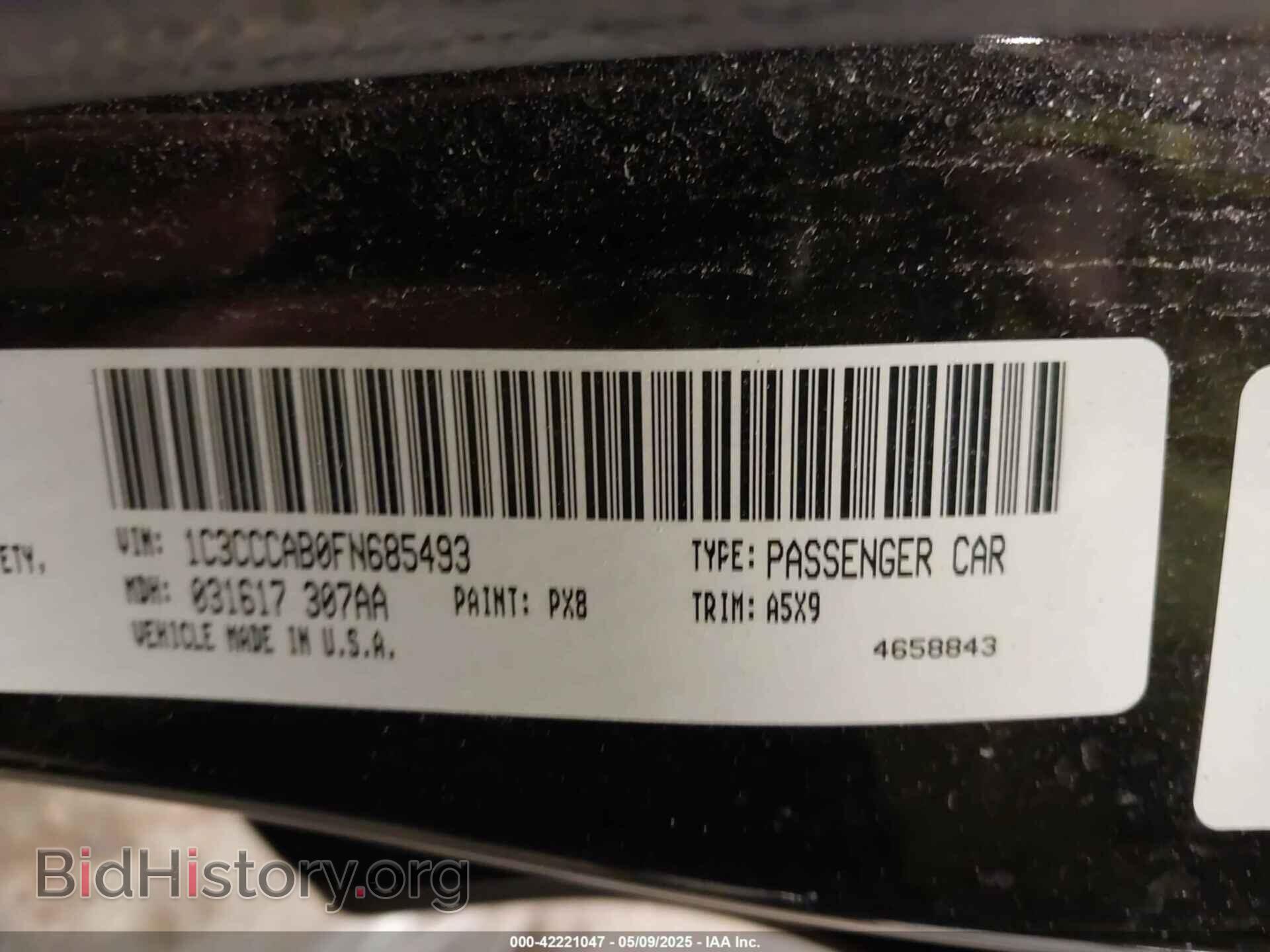 2015 CHRYSLER 200 - VIN: 1C3CCCAB0FN685493 - Фото 9