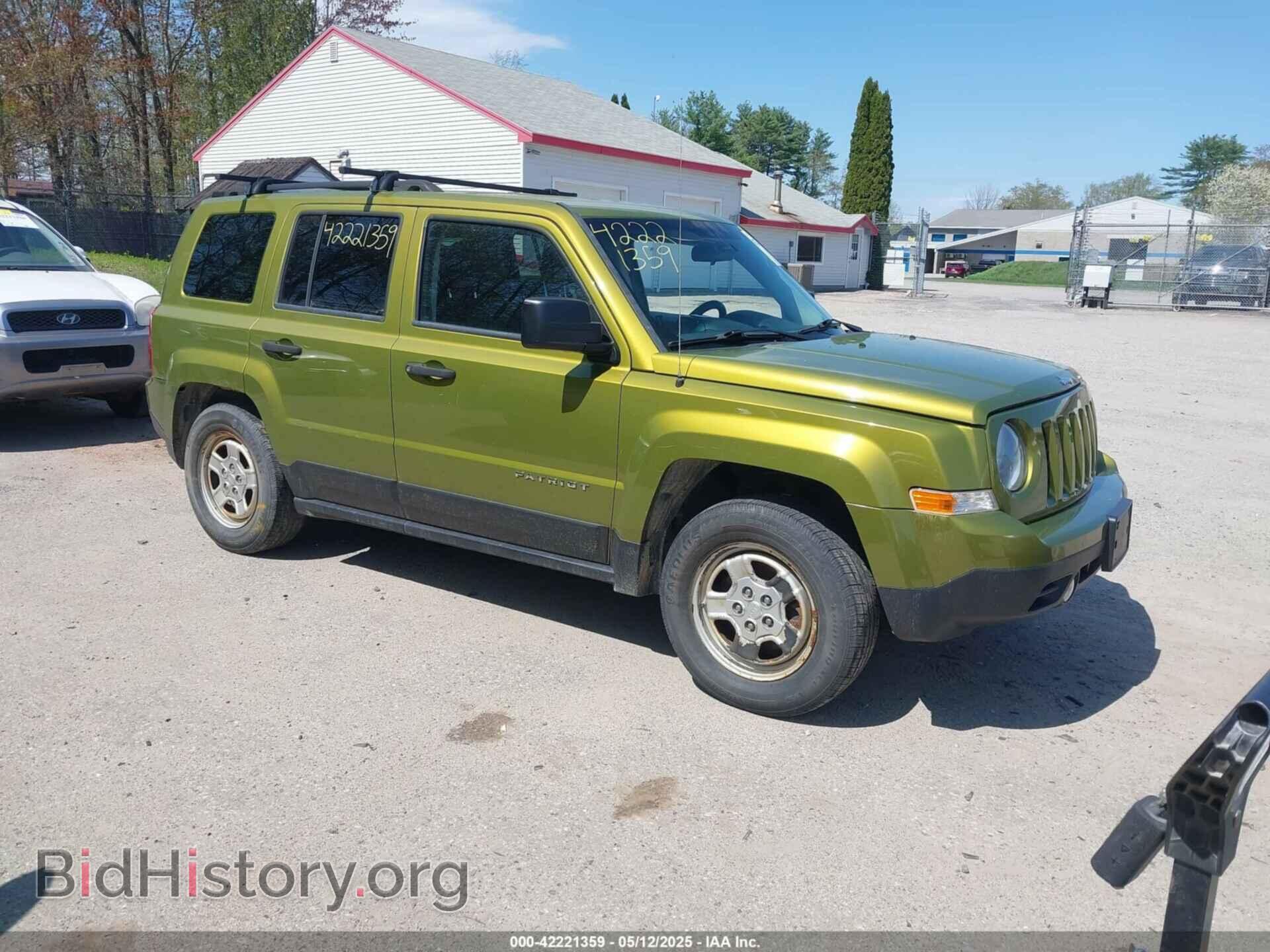 Photo 1C4NJPBA6CD639580 - JEEP PATRIOT 2012