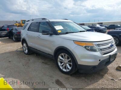 2012 Ford EXPLORER XLT, серебристый — VIN 1FMHK7D86CGA93717, IAAI