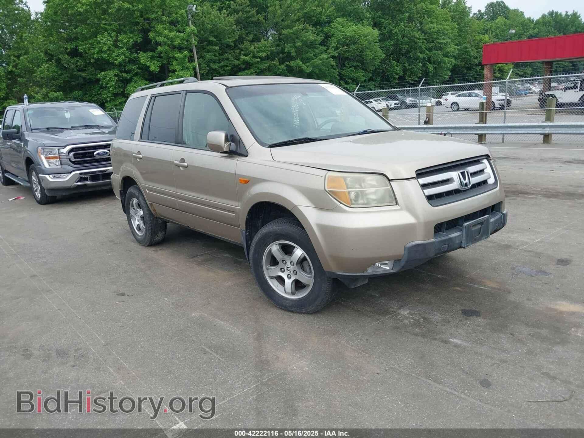 Photo 5FNYF28666B000536 - HONDA PILOT 2006