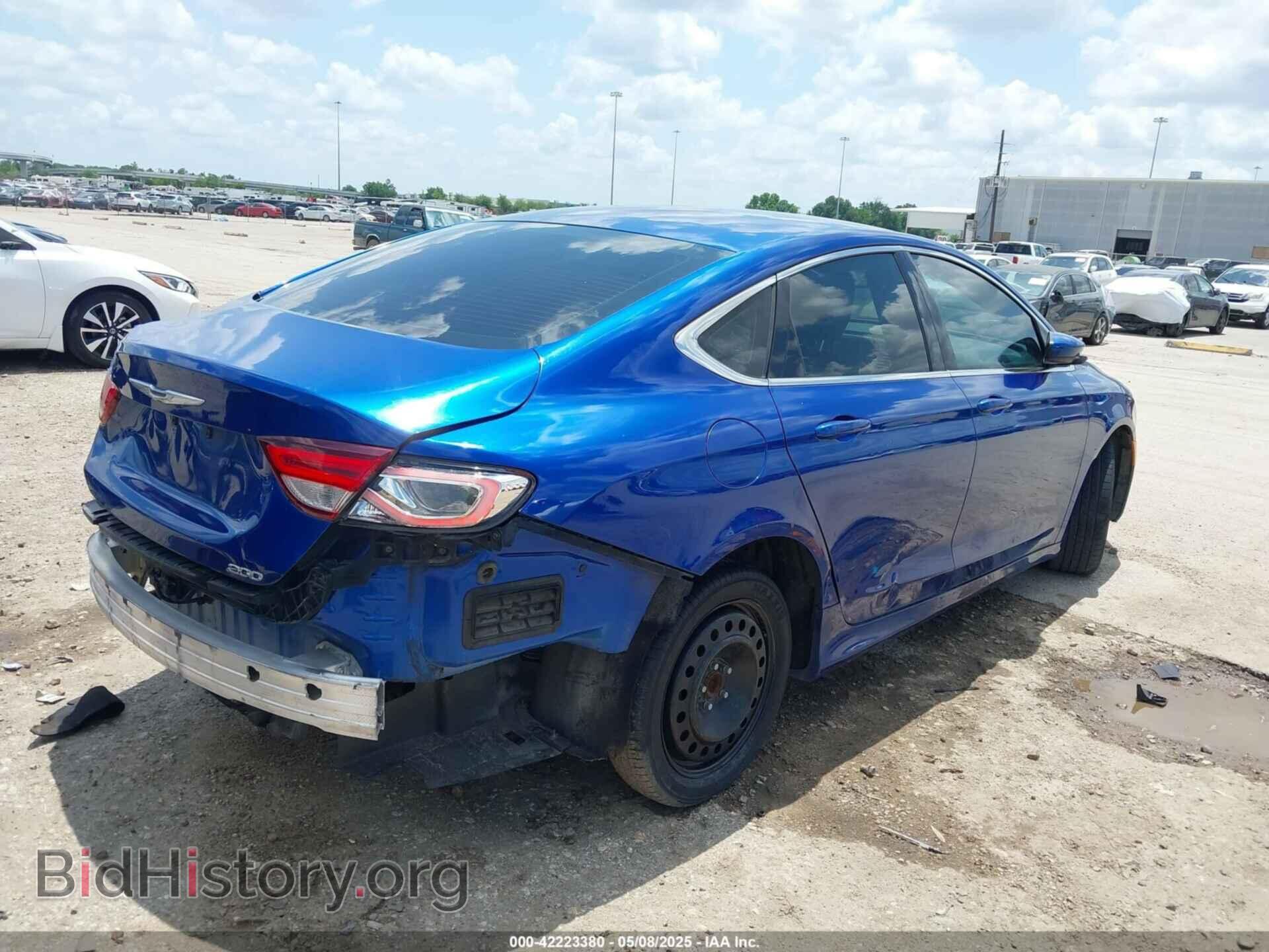 2015 CHRYSLER 200 - VIN: 1C3CCCAB3FN641052 - Фото 4