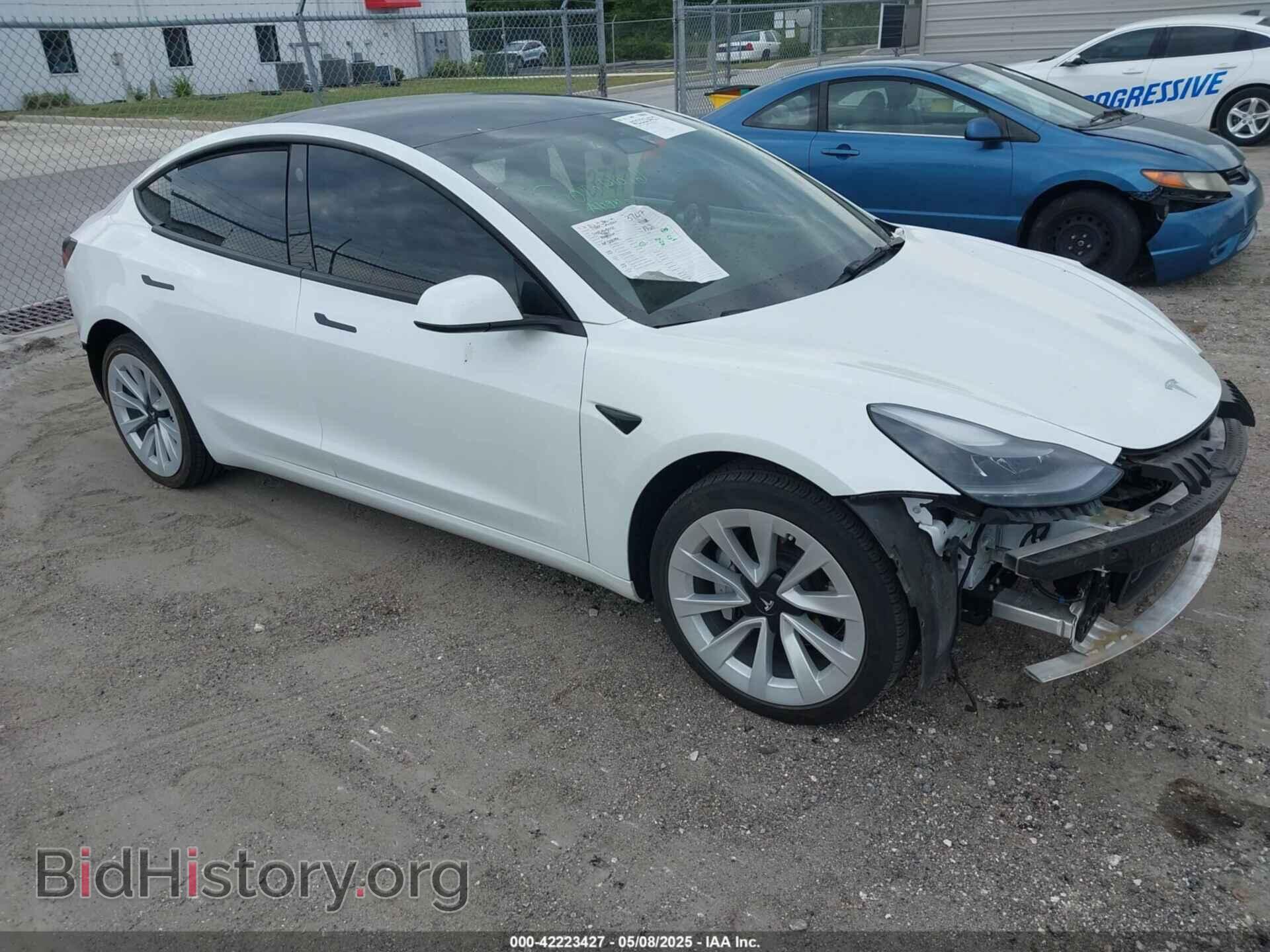 Фотография 5YJ3E1EAXNF328184 - TESLA MODEL 3 2022