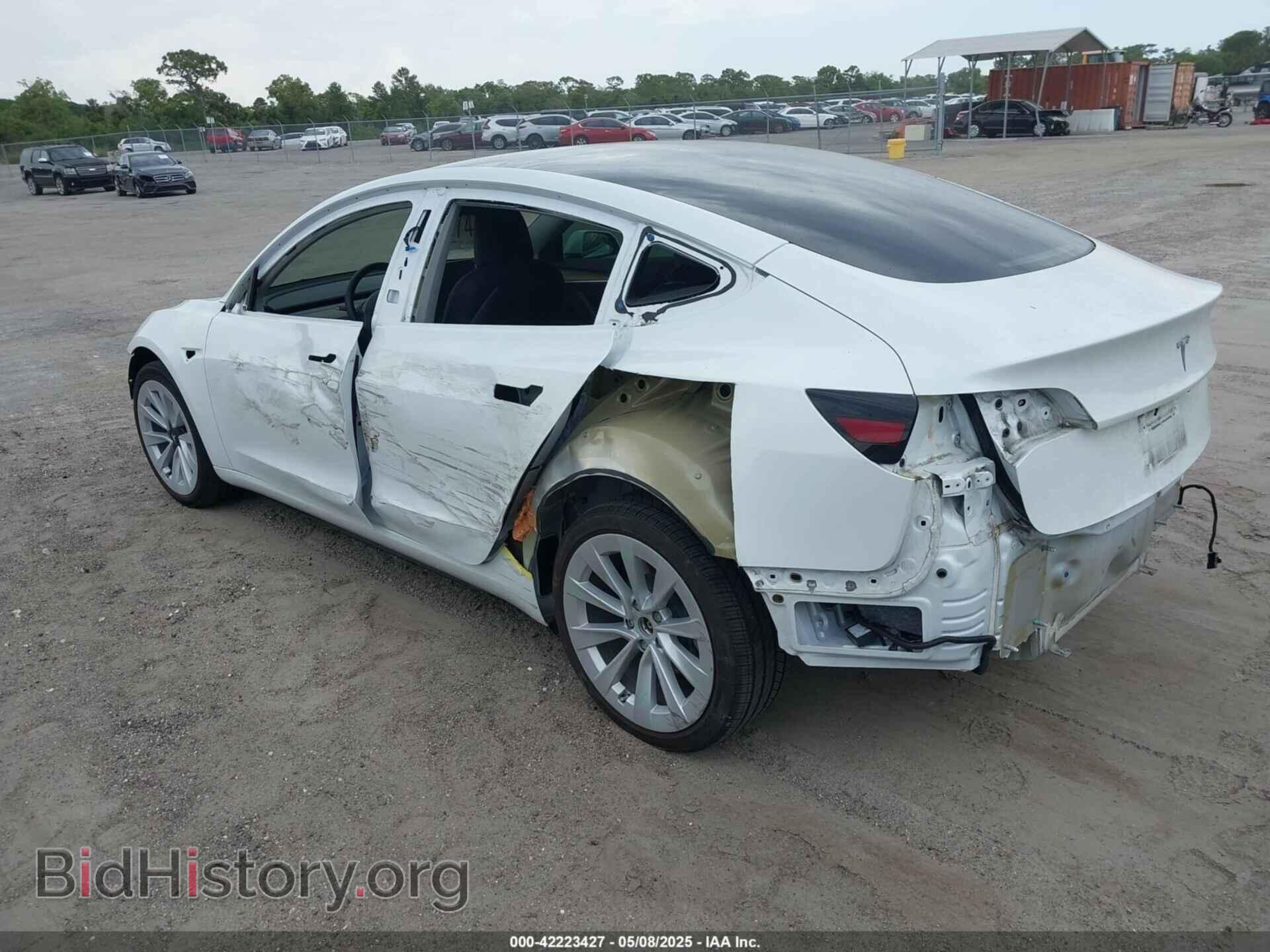 2022 TESLA MODEL 3 - VIN: 5YJ3E1EAXNF328184 - Фото 3