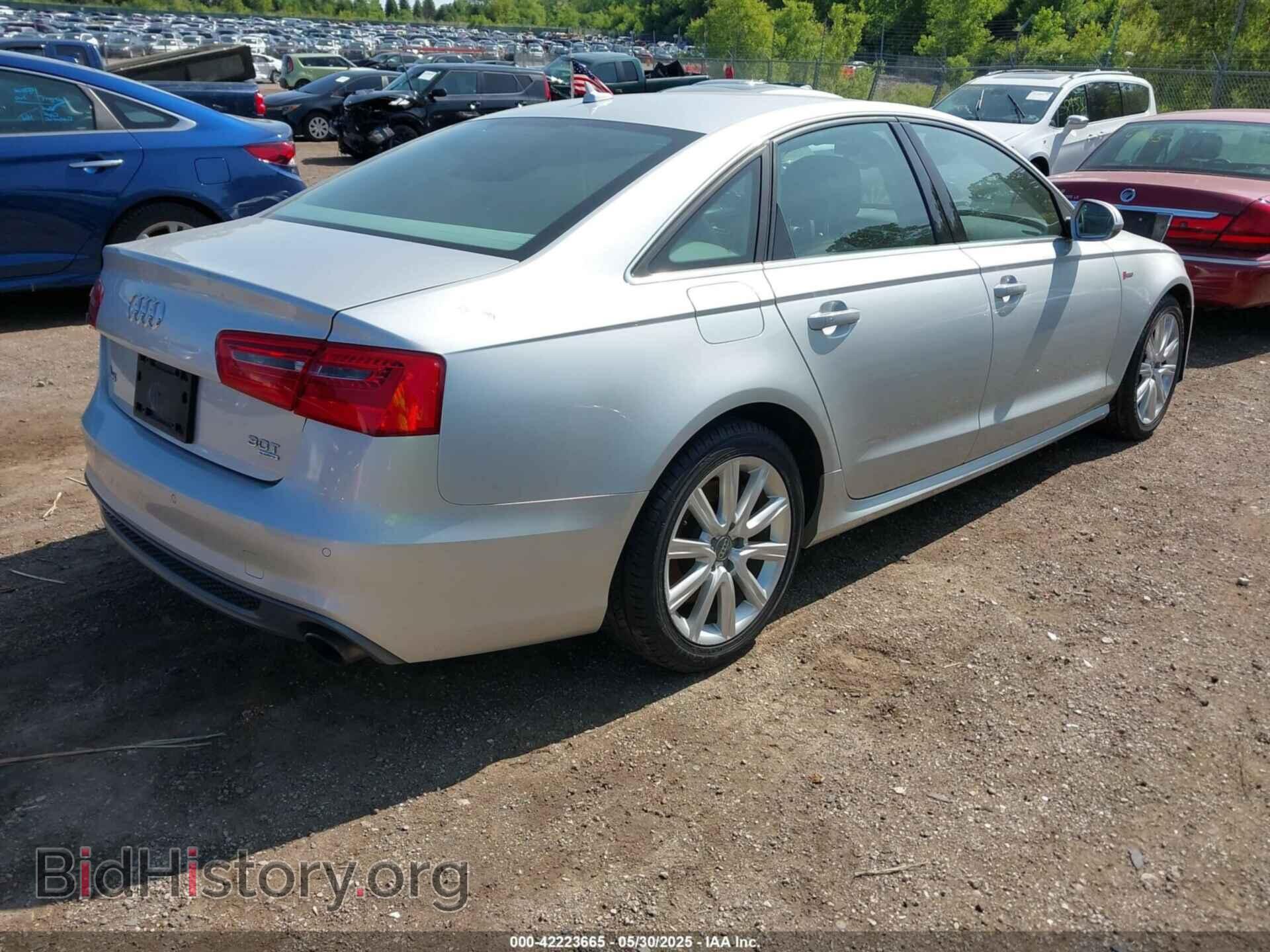 2014 AUDI A6 - VIN: WAUHGAFC2EN054767 - Фото 4