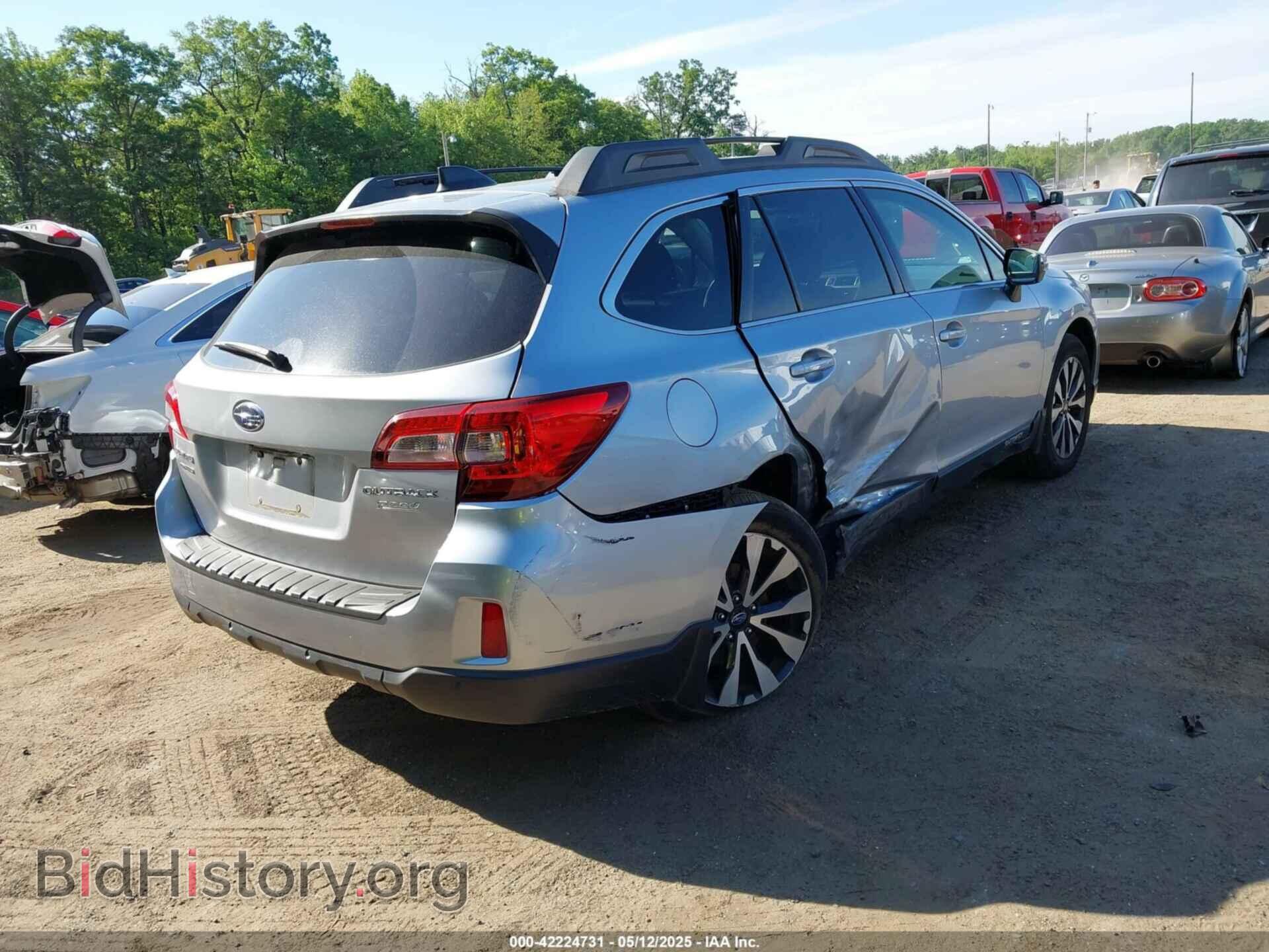 2017 SUBARU OUTBACK - VIN: 4S4BSANC9H3325635 - Фото 4