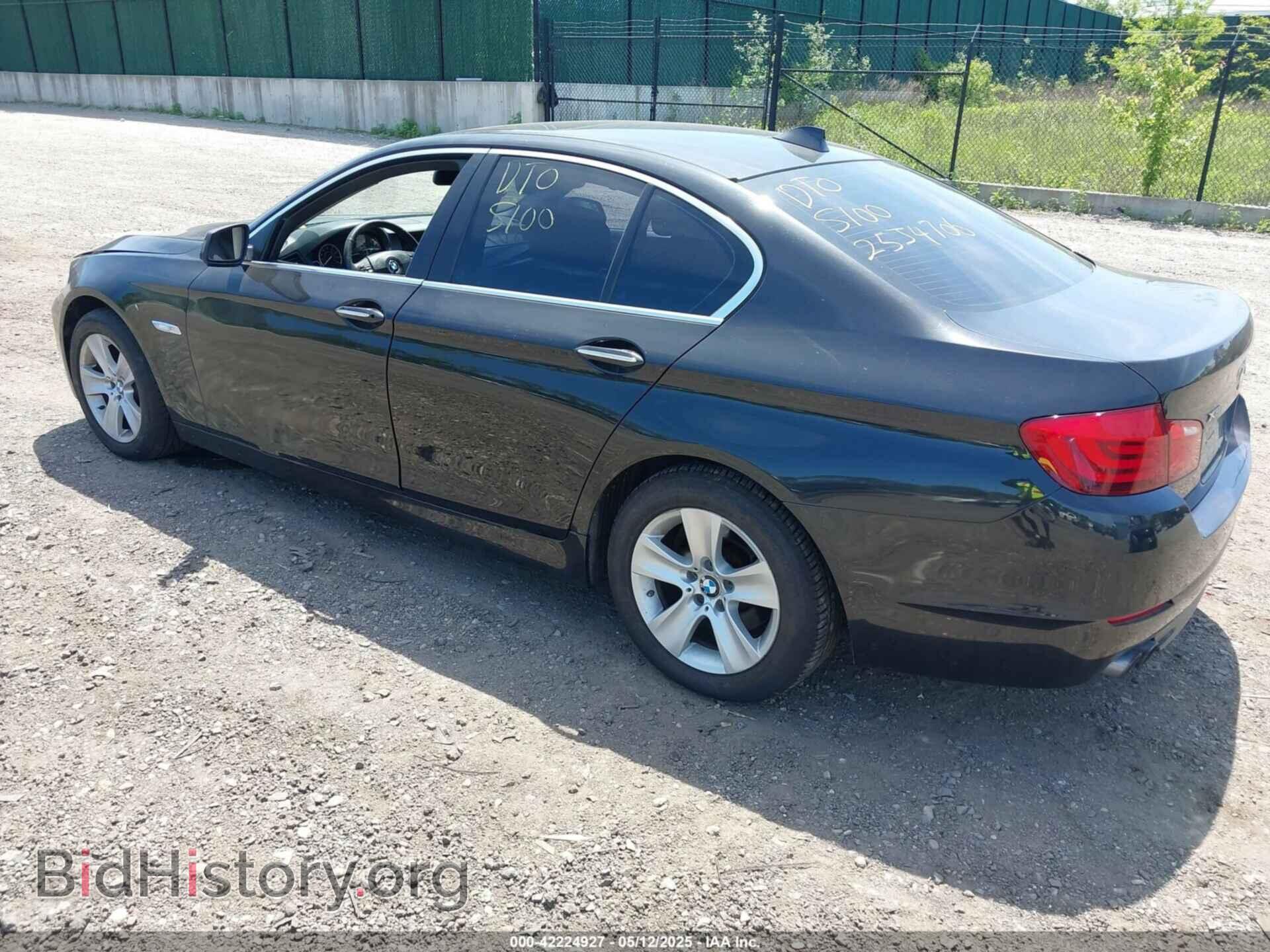 2013 BMW 528I - VIN: WBAXH5C57DD112835 - Фото 3