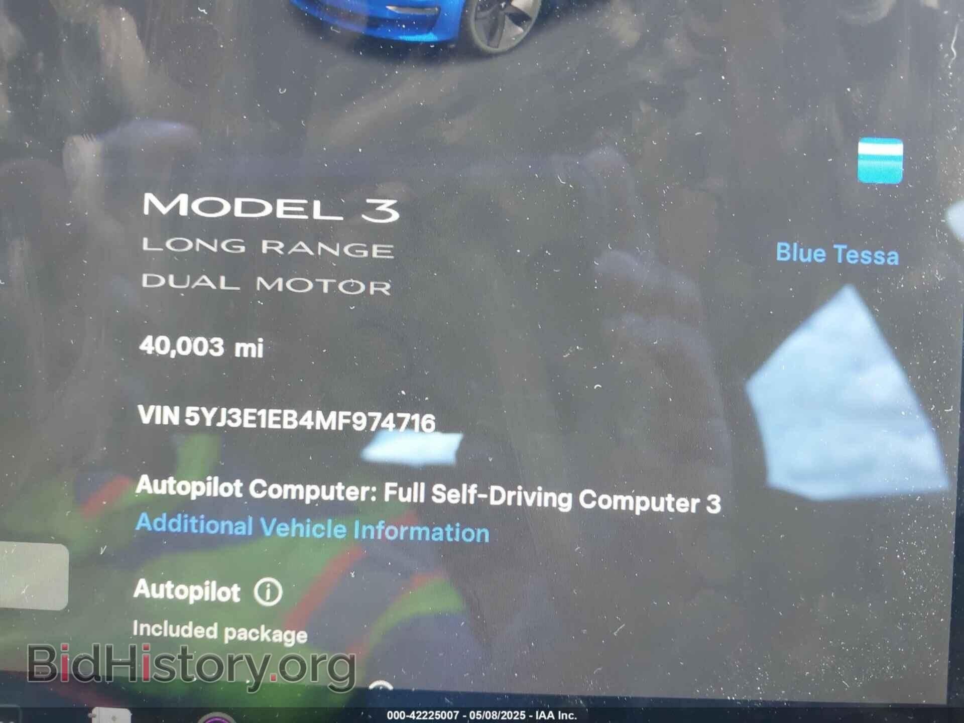 2021 TESLA MODEL 3 - VIN: 5YJ3E1EB4MF974716 - Фото 7