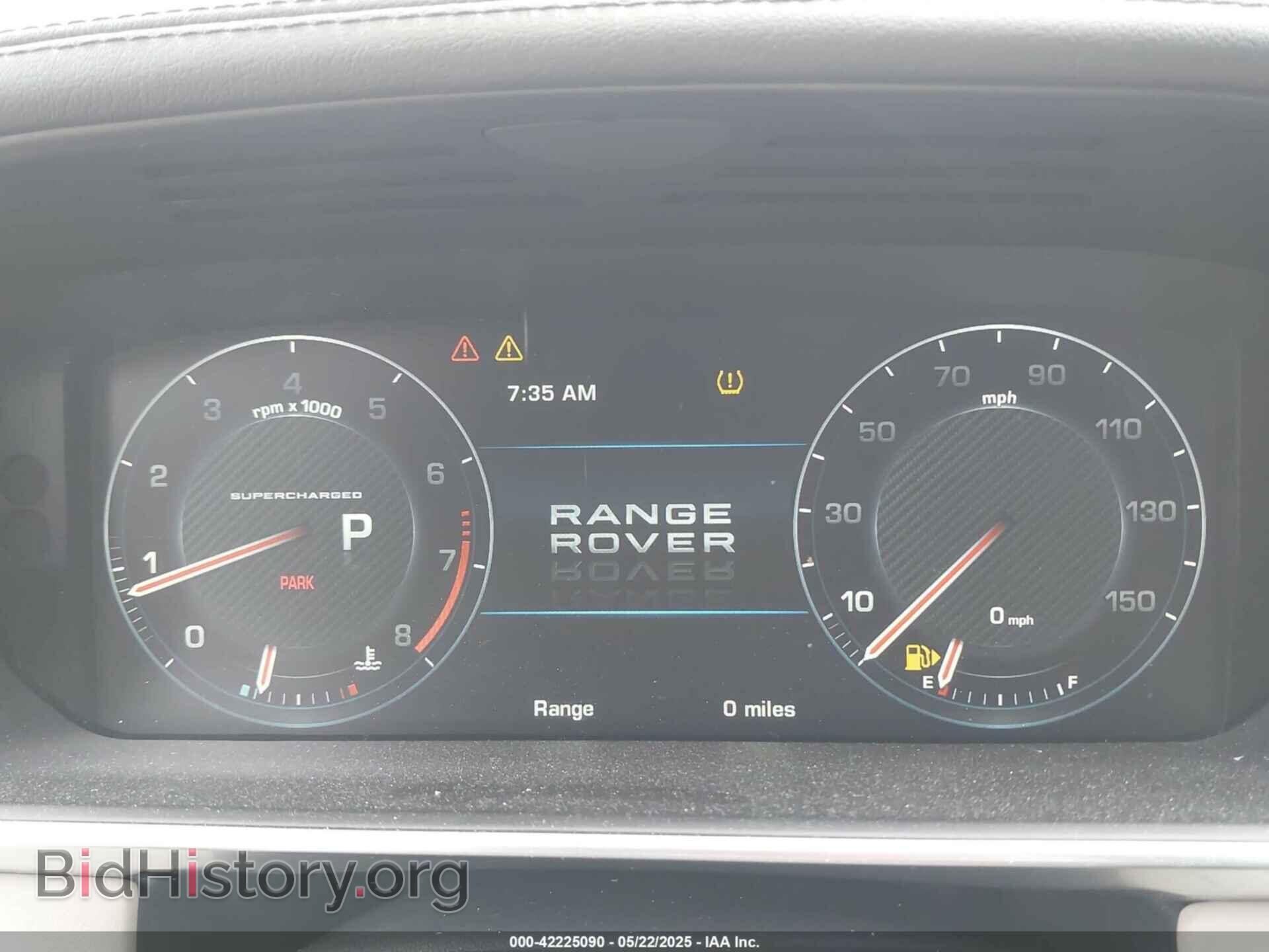 2013 LAND ROVER RANGE ROVER - VIN: SALGS2EF5DA101285 - Фото 7