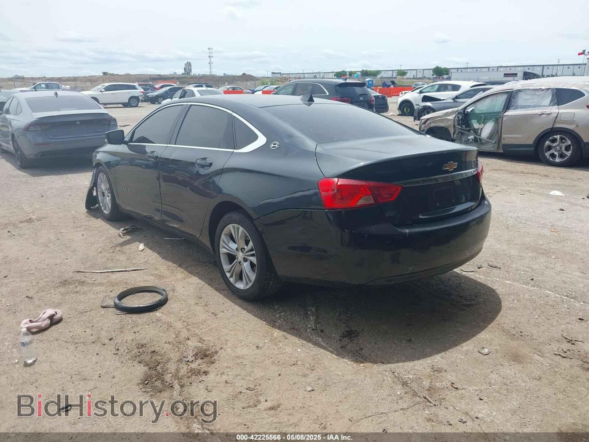 2014 CHEVROLET IMPALA - VIN: 2G1125S38E9285801 - Фото 3